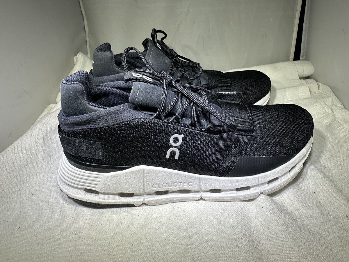 On ON Running Cloudnova Women’s 8.5 Sneakers Black "Used Once" Size US 8.5 / IT 38.5 - 3 Thumbnail