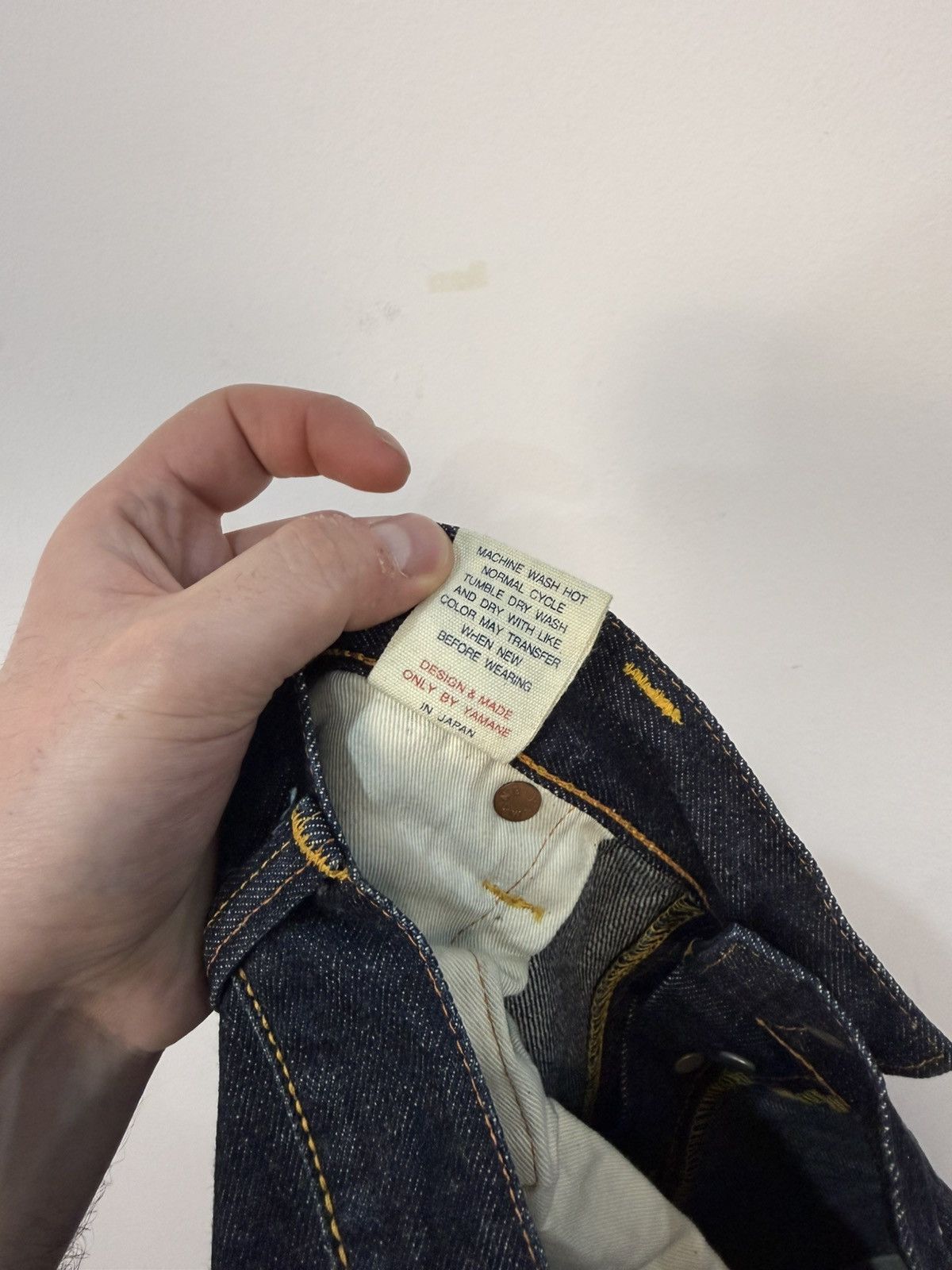 Evisu Evisu 2001 Lot Big Yellow Seagull Jeans 36/35 Vintage Y2K Size US 36 / EU 52 - 12 Thumbnail
