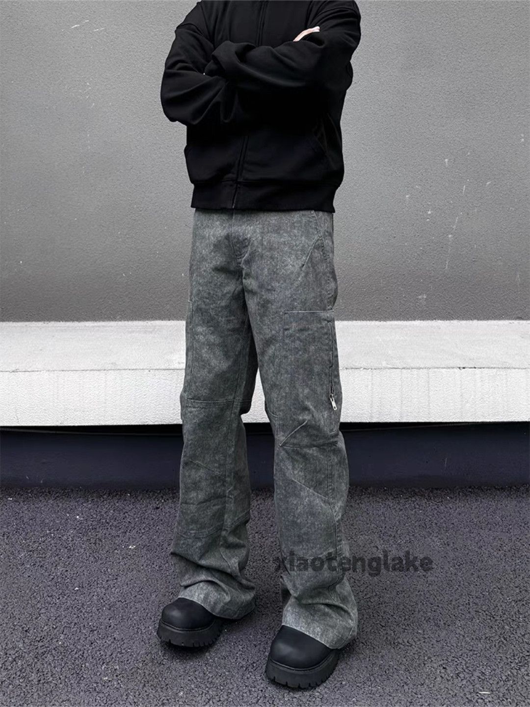 Designer × Japanese Brand × Vintage utility military loose baggy skate hiphop cargo pants Size US 32 / EU 48 - 4 Thumbnail