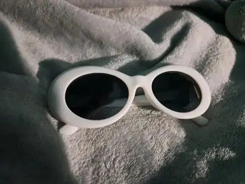 Electric Visual White Grey Oval Sunglasses UV400o Size ONE SIZE - 3 Thumbnail