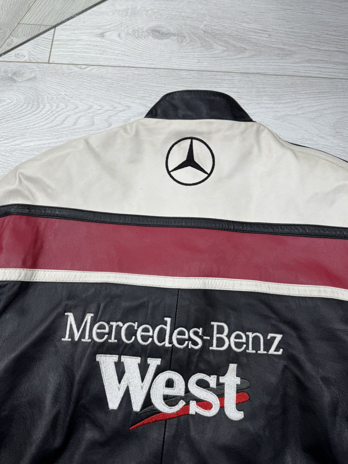 Mercedes-Benz Vintage Mercedes-Benz West Leather Jacket,McLaren Team Size US XL / EU 56 / 4 - 10 Thumbnail