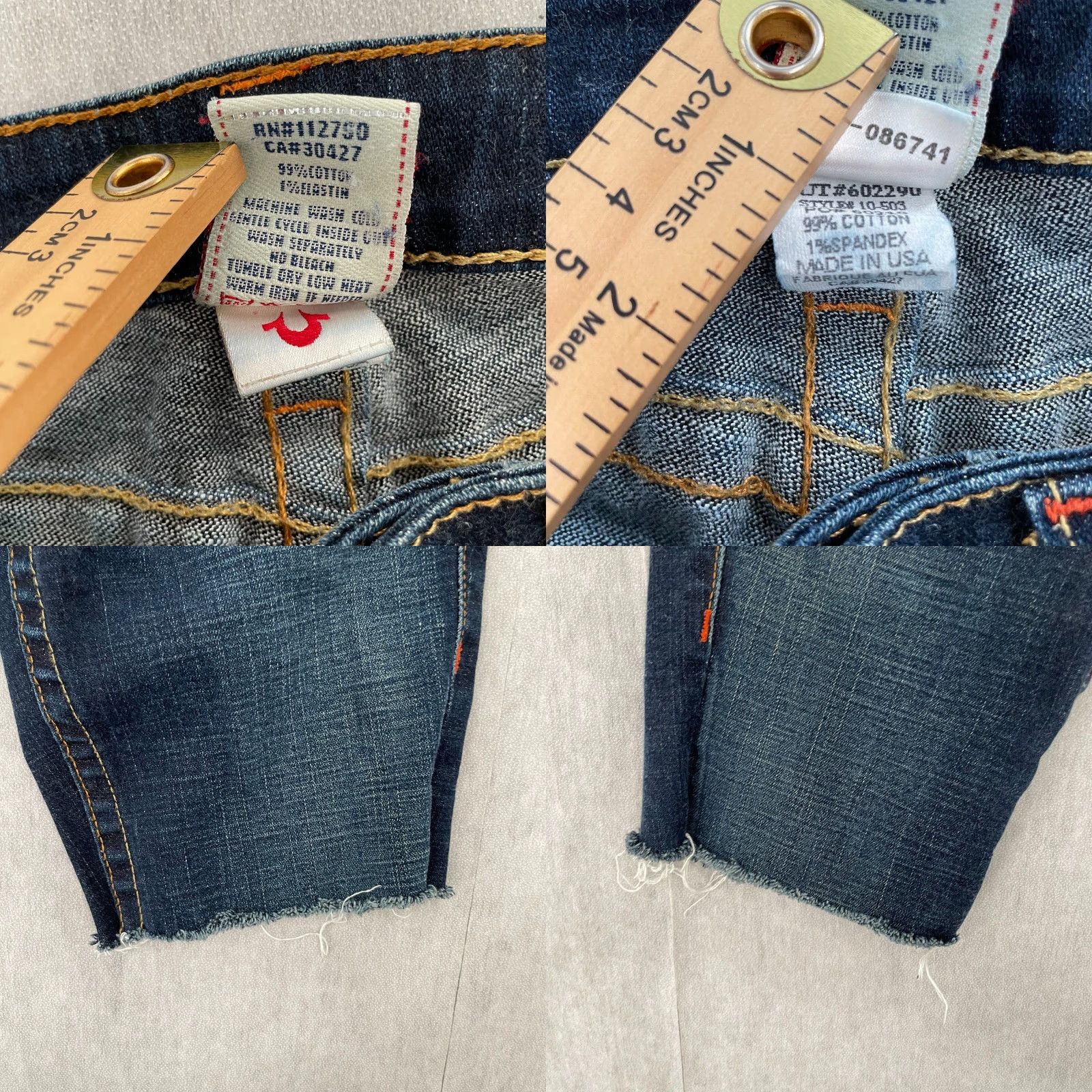True Religion VINTAGE True Religion Shorts Women 30 Denim Cut-Off Low Rise 5-Pocket USA Ladies Size 30" / US 8 / IT 44 - 8 Thumbnail