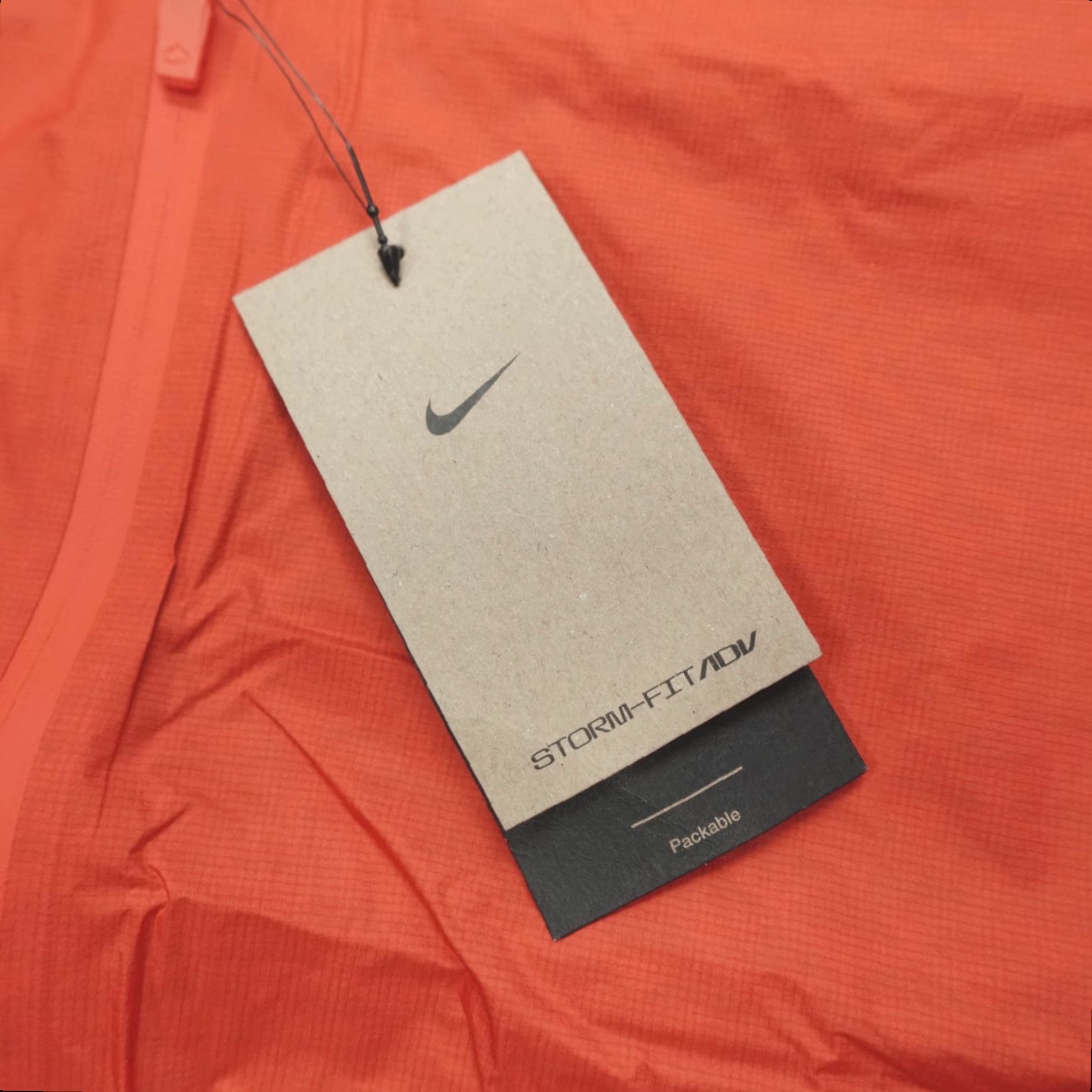 Nike Nike Trail Wind Hoodie Jacket Storm-Fit Men's XL Waterproof Orange - Hoodie, Windbreaker, Storm, N O Size US XL / EU 56 / 4 - 4 Thumbnail