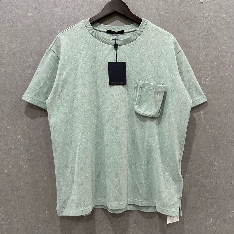 Louis Vuitton Pocket full print short sleeve