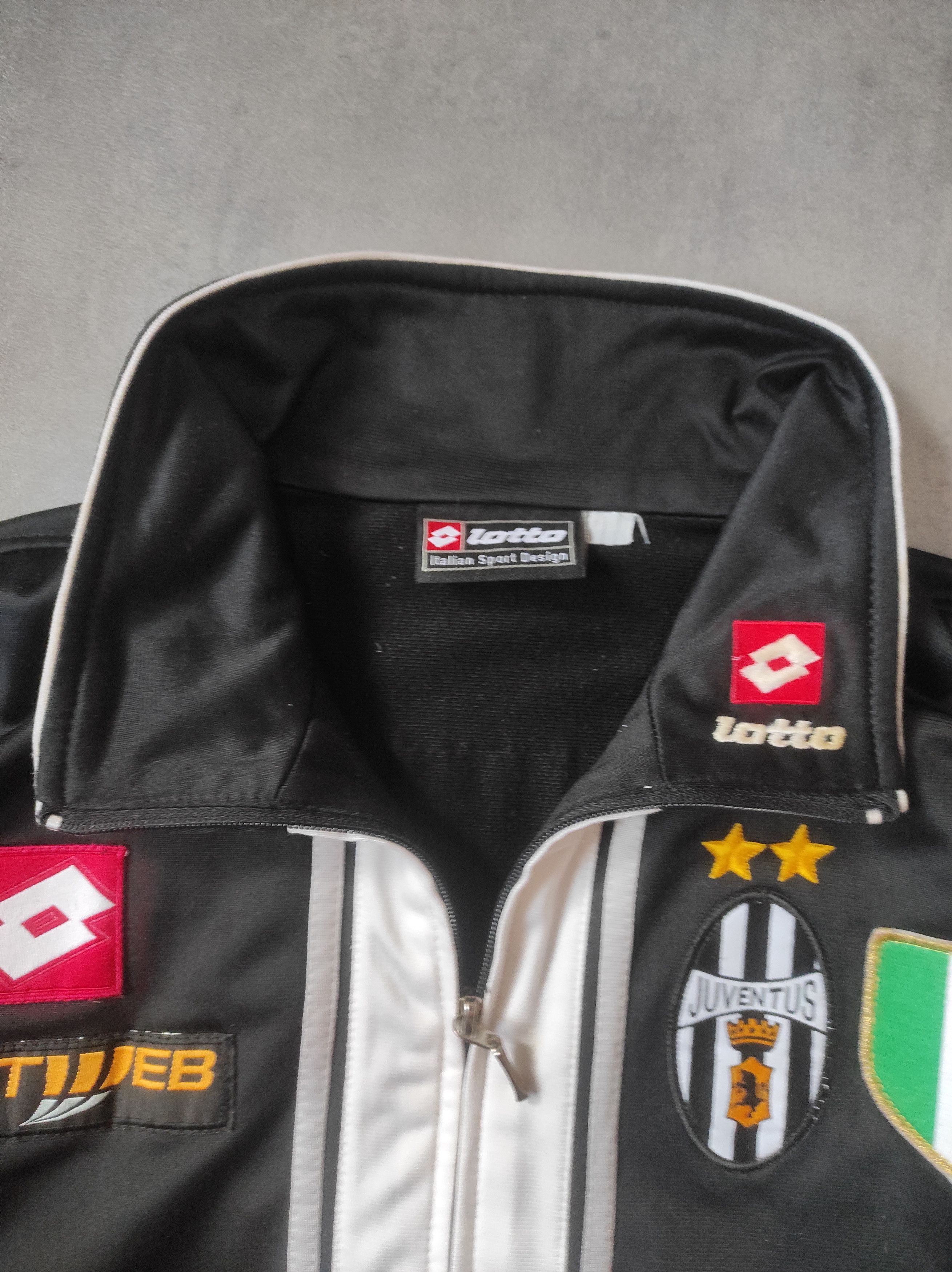 Lotto Sport vintage Juventus 2002 2003 tracksuit track top jacket Size US M / EU 48-50 / 2 - 3 Thumbnail