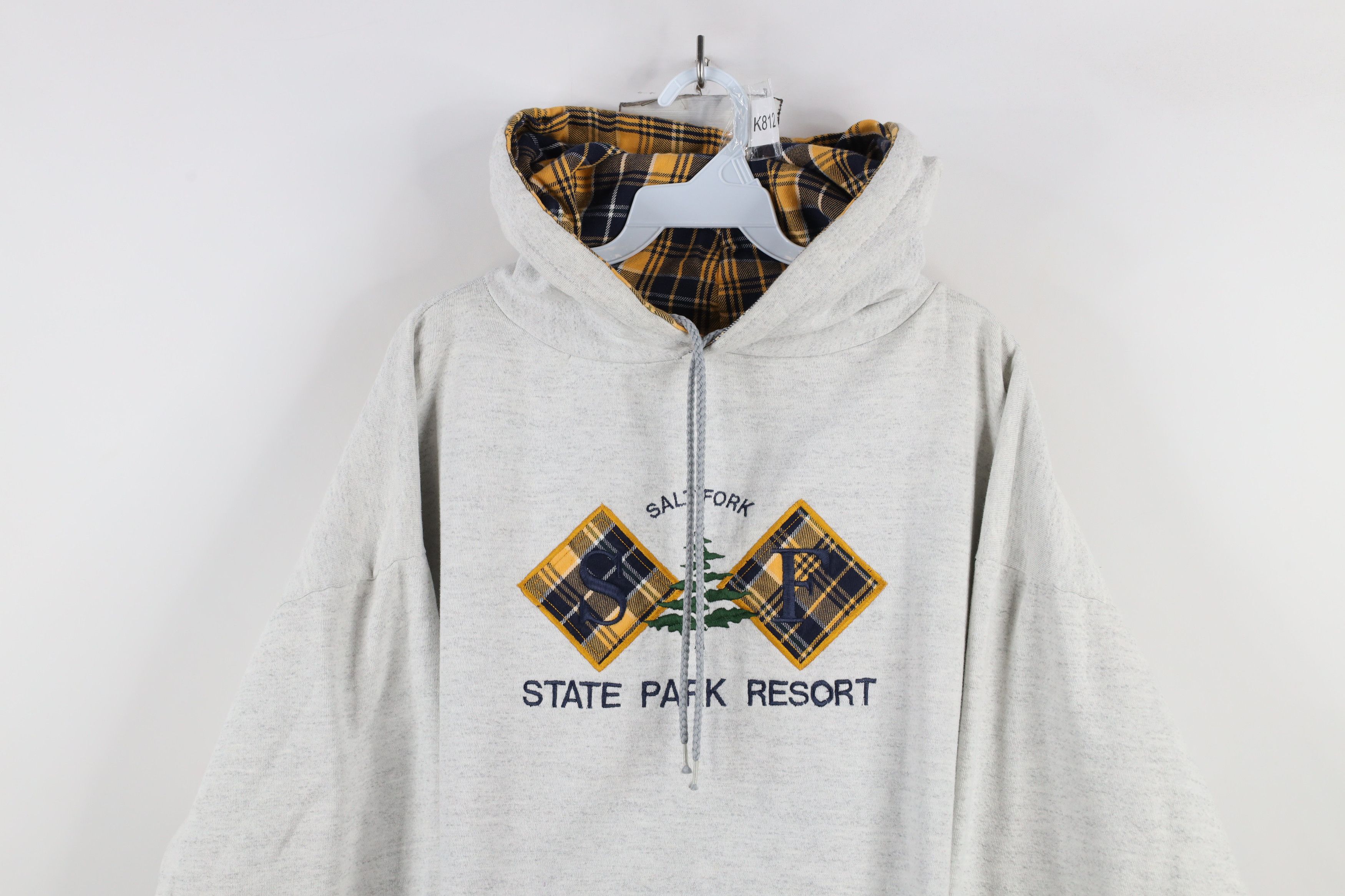 Vintage Vintage 90s Streetwear Park Resort Hoodie Sweatshirt USA Size US XXL / EU 58 / 5 - 2 Thumbnail