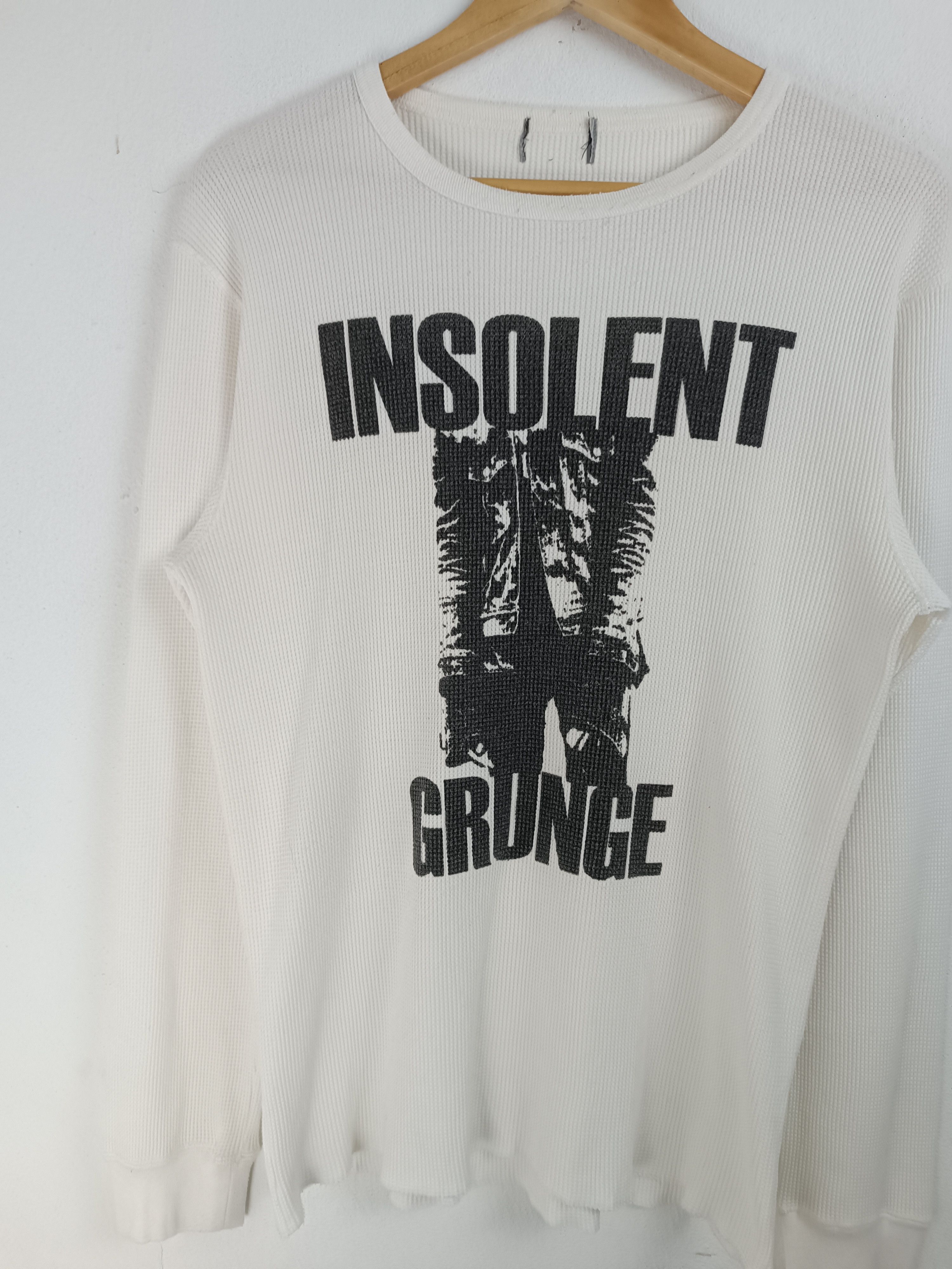 Vintage VINTAGE Y2K INSOLENT GRUNGE MESH STYLE GOTH PUNK GRUNGE Size US M / EU 48-50 / 2 - 5 Thumbnail