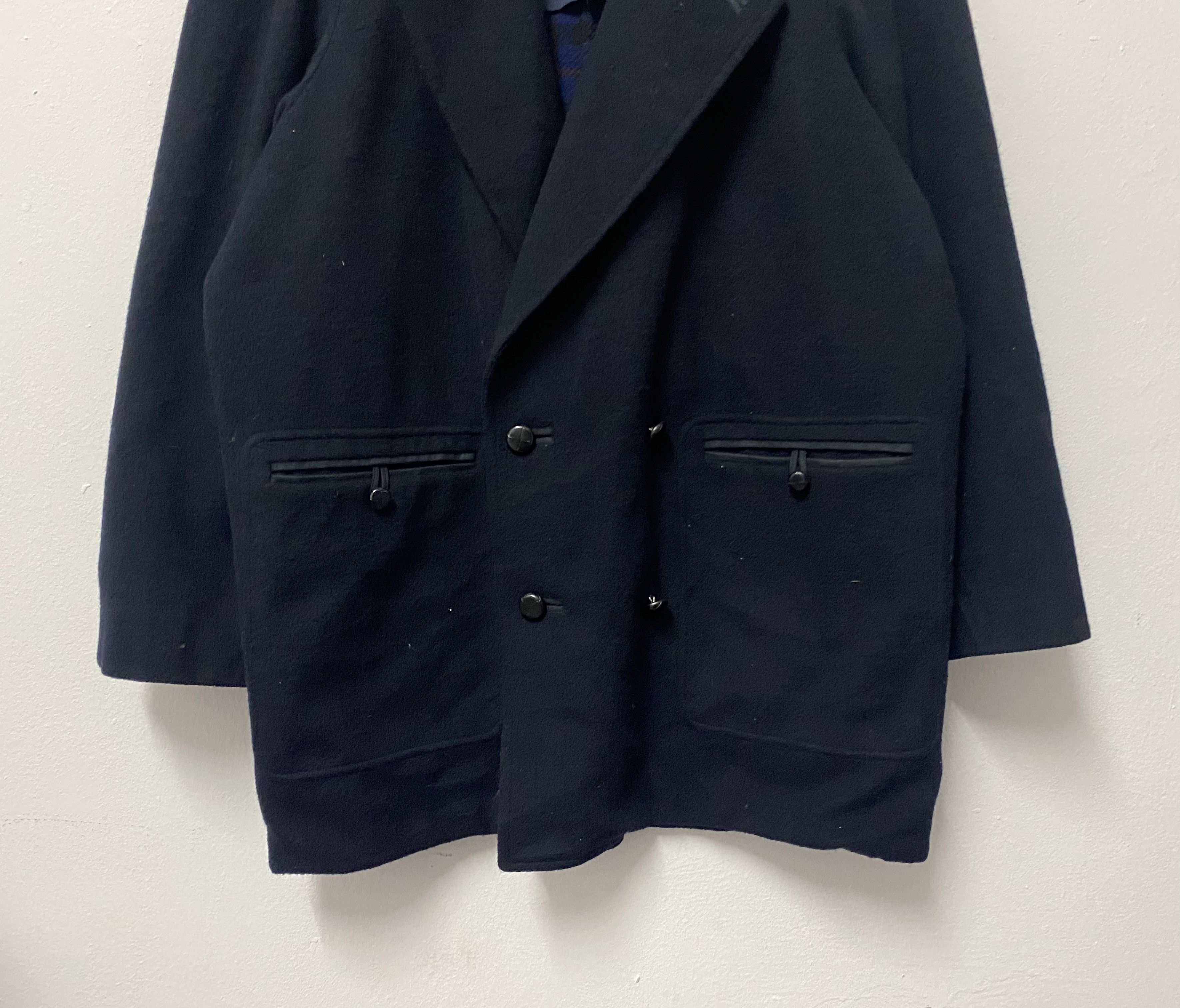 Lanvin Lanvin Paris Wool Coat Blazer Jacket Size 50R - 4 Thumbnail
