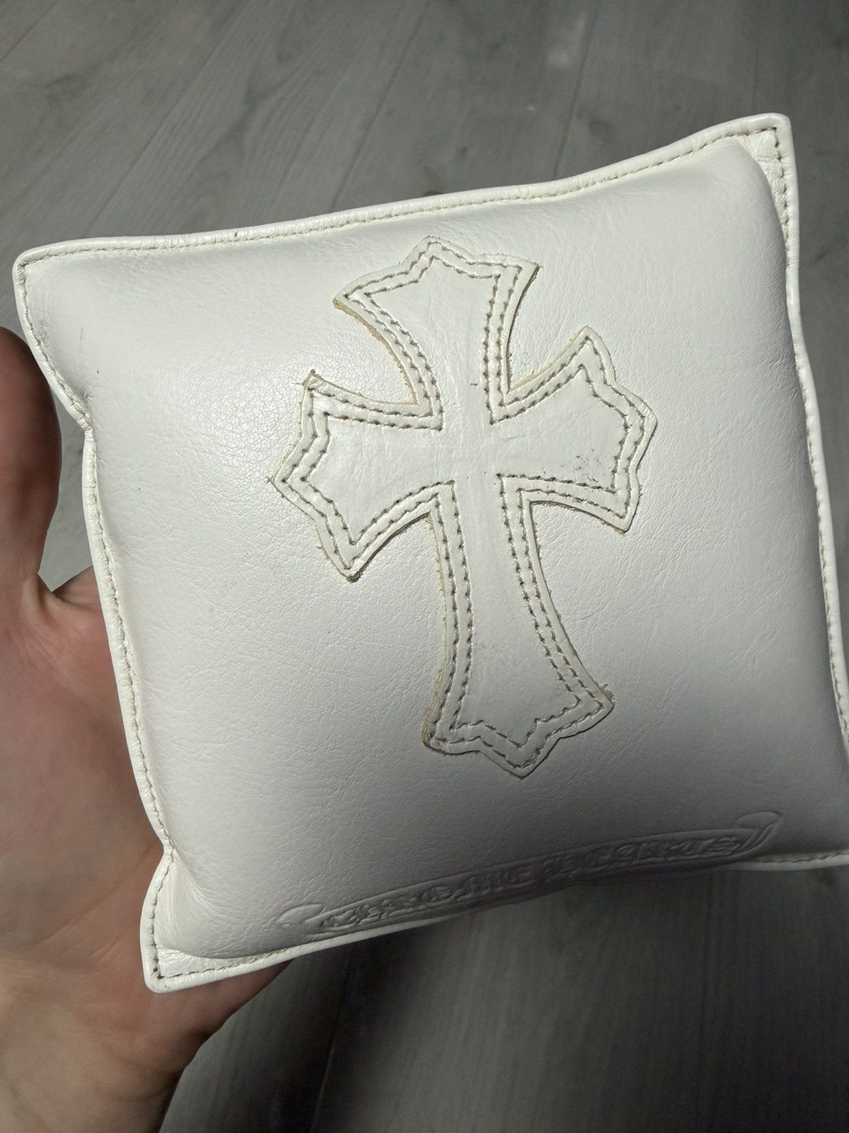 Chrome Hearts Chrome Hearts Leather Cross Patch Jewelry Pillow Paperweight Size ONE SIZE - 5 Thumbnail