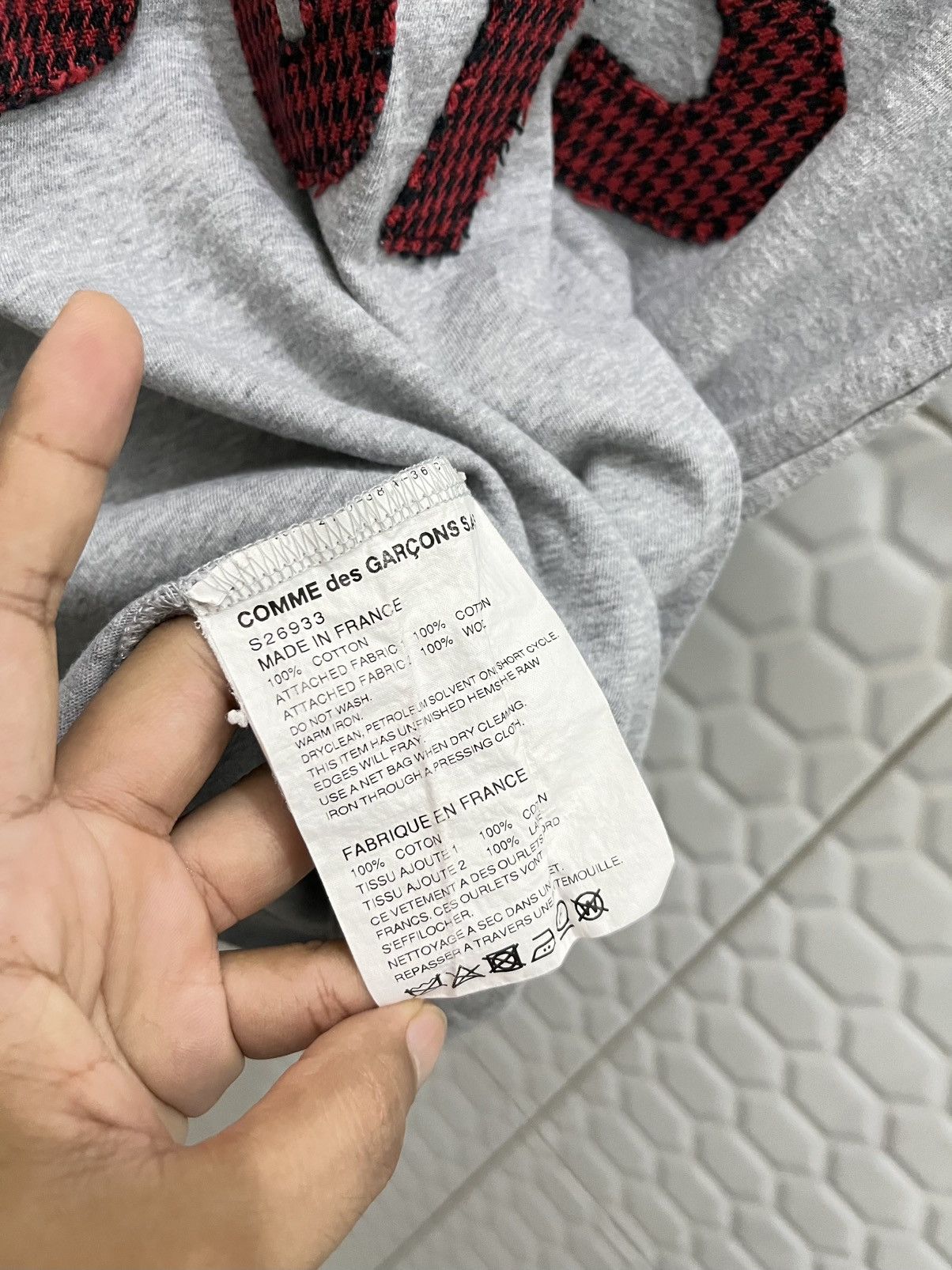 Comme des Garcons Comme Des Garcons Shirt Boy Plaid Tee Size US L / EU 52-54 / 3 - 6 Thumbnail