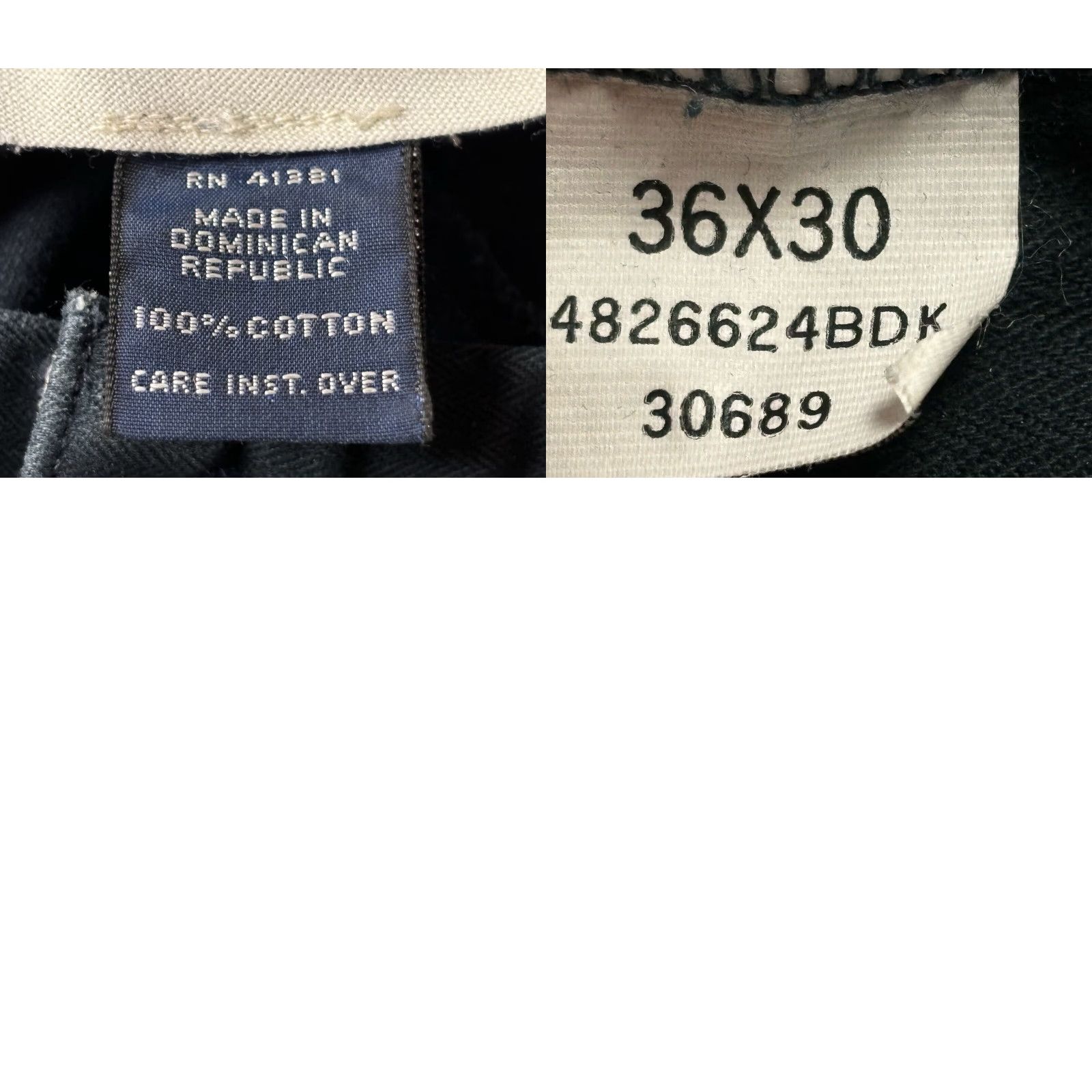 Polo Ralph Lauren VINTAGE Polo Ralph Lauren Chino Pants Mens Size 36 Navy 90s Deadstock Size US M / EU 48-50 / 2 - 8 Thumbnail