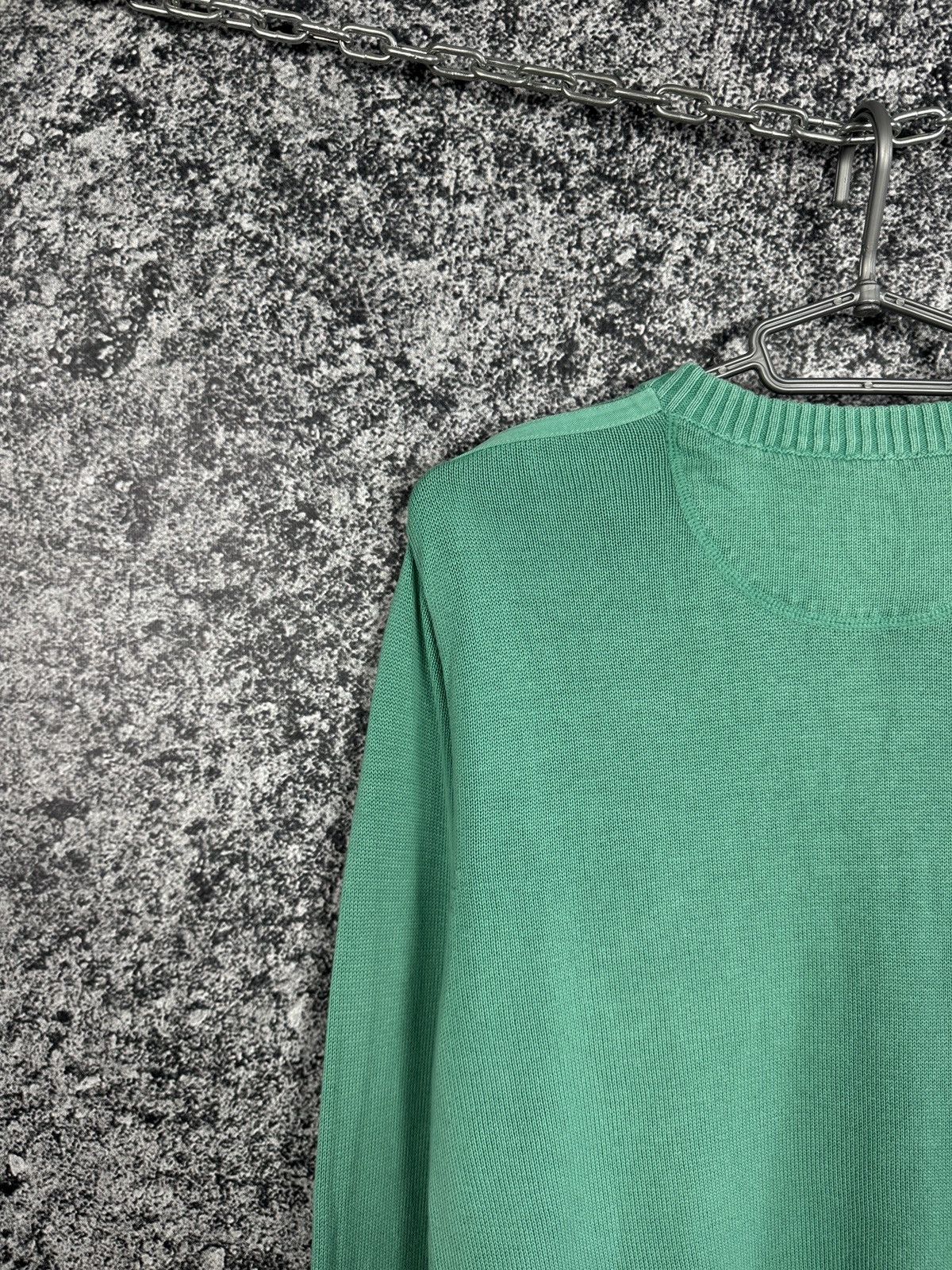 Lacoste Men’s Lacoste Vintage Washed V-Neck Sweater Pullover Size 5 Size US L / EU 52-54 / 3 - 14 Thumbnail