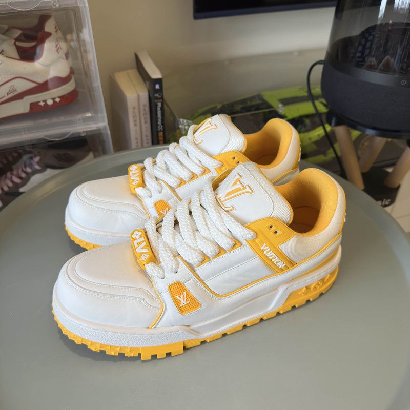 Louis Vuitton Louis Vuitton Trainer Maxi Low-Top Sneakers 0079 Size US 11 / EU 44 - 1 Thumbnail