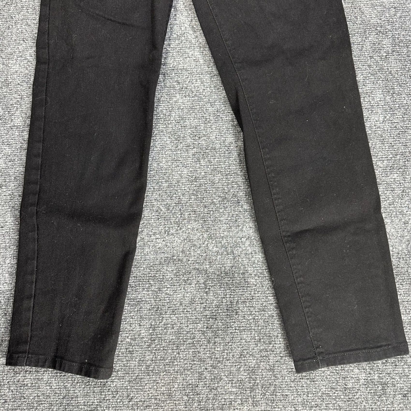 Ralph Lauren Lauren Jeans Co Ralph Lauren Womens Jeans 4P Cotton Stretch Straight Leg Pockets Logo Black 27W Regular Petite Men/Women: Women Size 27" / US 4 / IT 40 - 2 Thumbnail