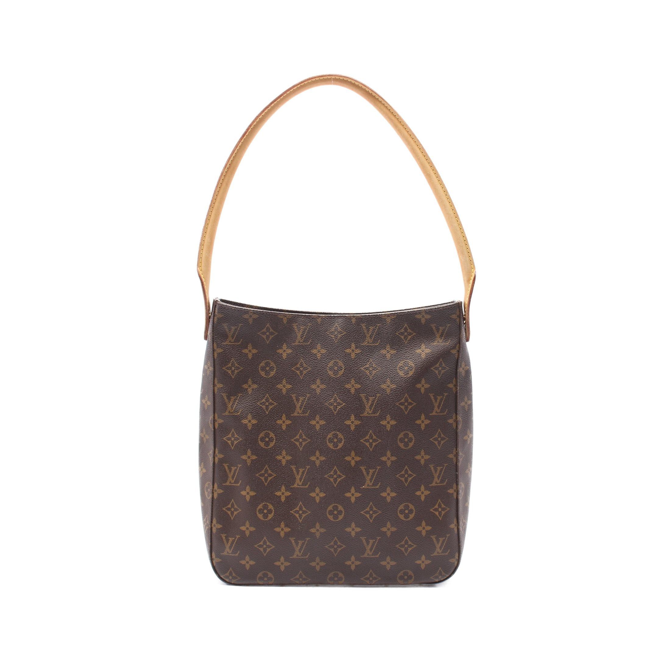 Louis Vuitton Louis Vuitton Looping Gm Monogram Shoulder Bag Leather Brown Size ONE SIZE - 1 Thumbnail