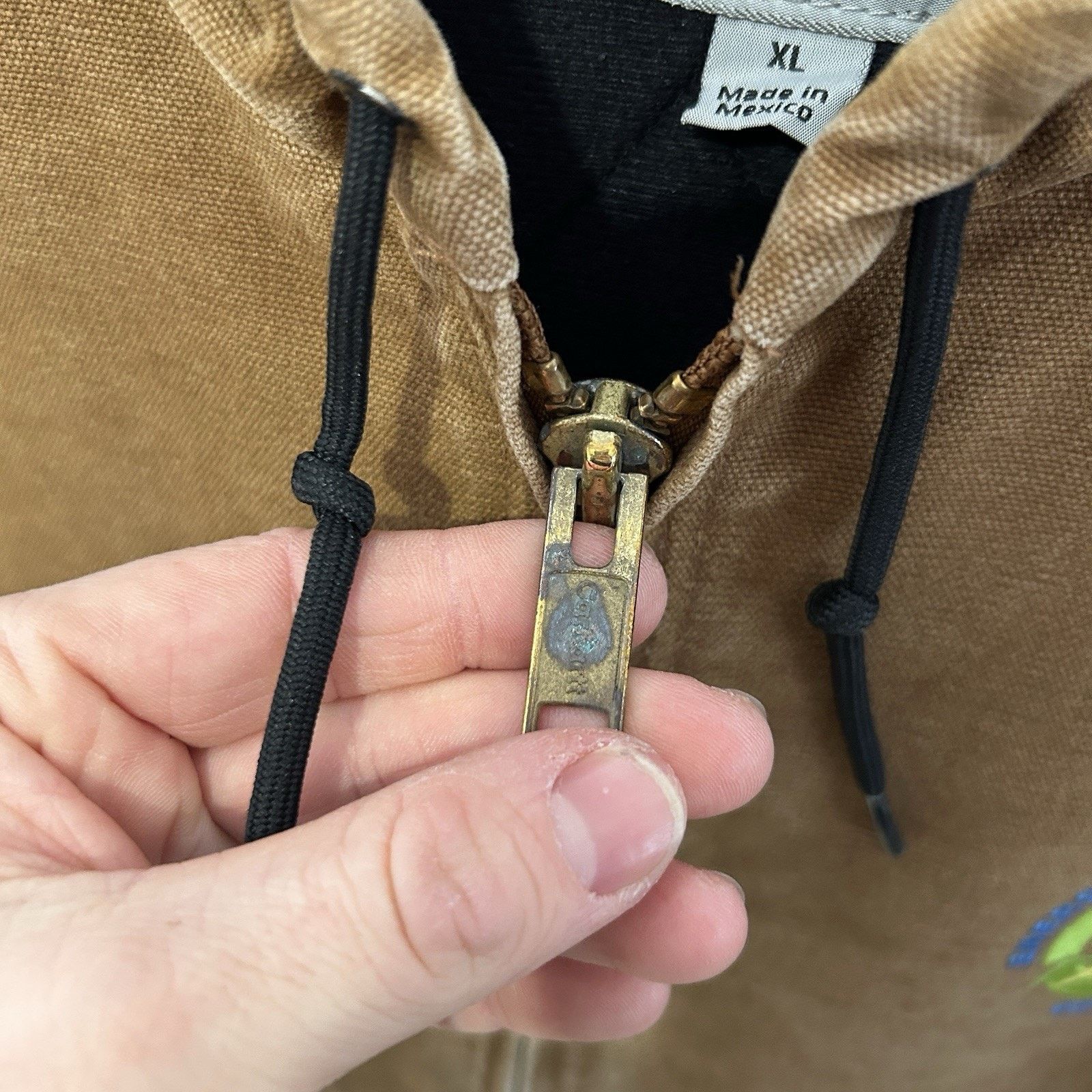 Carhartt Carhartt Hooded Quilt-Lined Active Jacket “Brown” J130-211 Size US XL / EU 56 / 4 - 15 Thumbnail