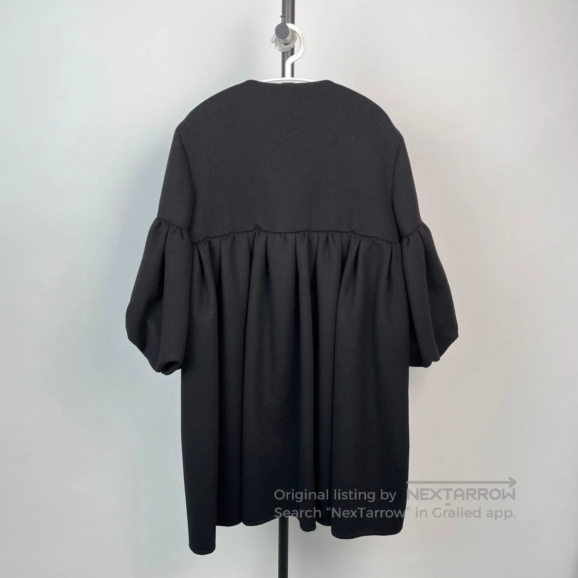 Valentino Valentino Black Doll-style Three-dimensional Puff Sleeve W Size M / US 6-8 / IT 42-44 - 2 Thumbnail