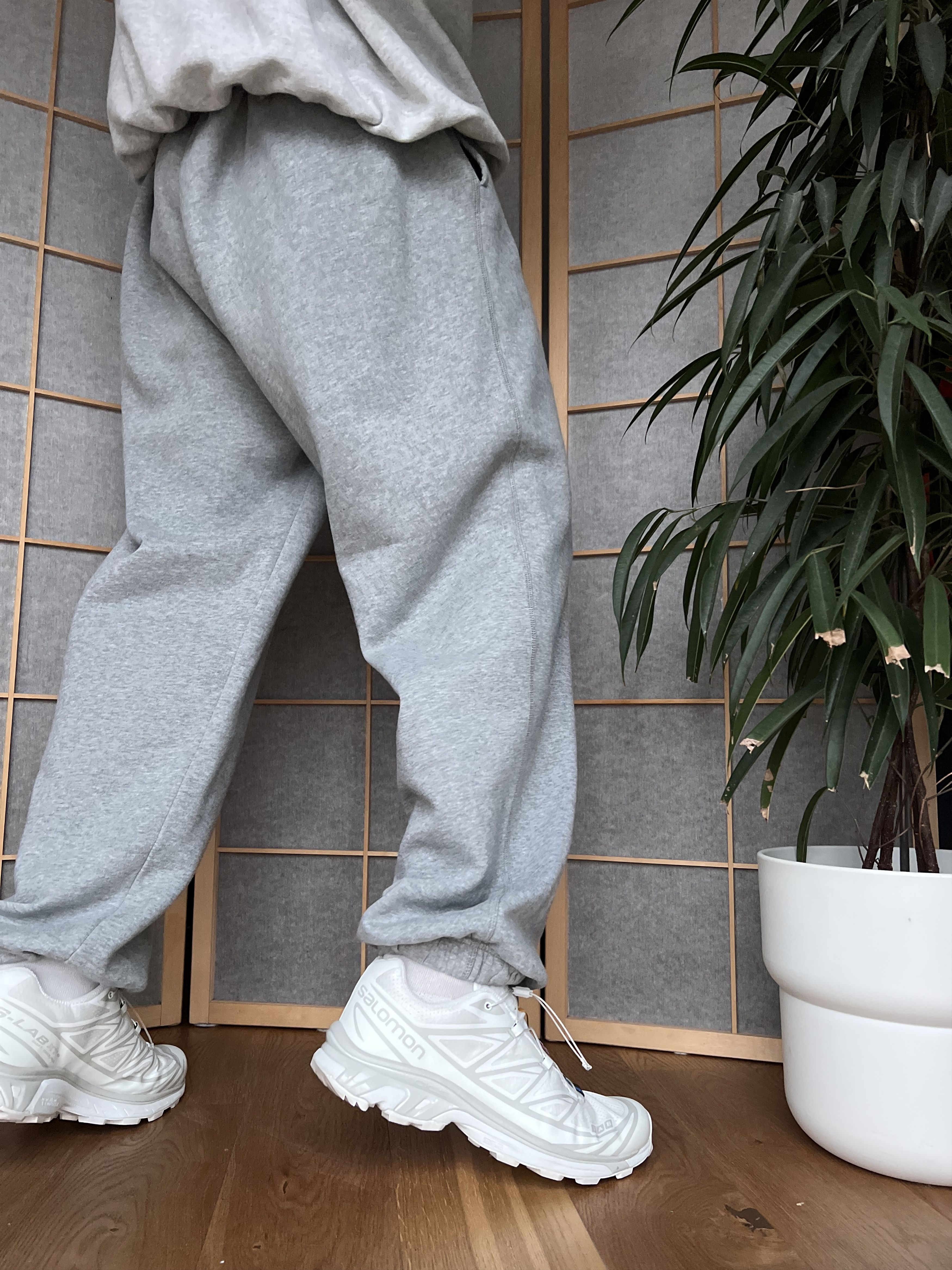 Nike Baggy Nike vintage 00s blanc wide sweatpants rap y2k joggers Size US 36 / EU 52 - 7 Thumbnail