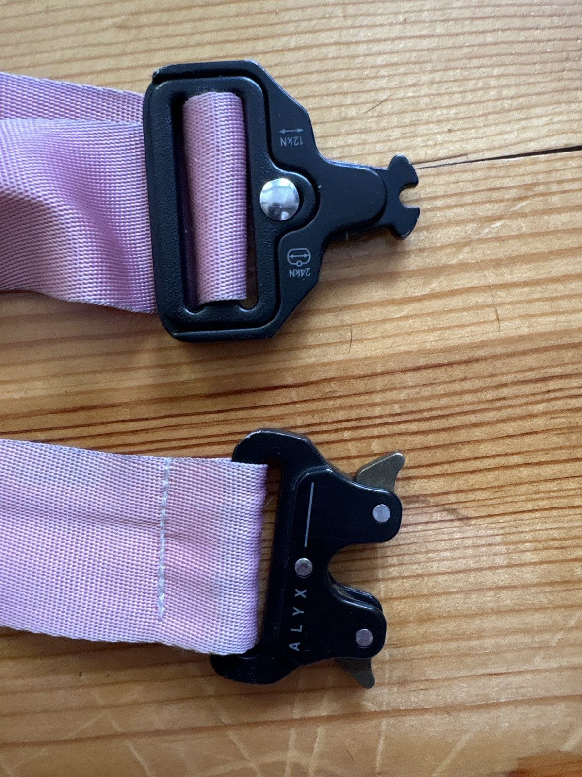1017 ALYX 9SM Pink Alyx Roller Coaster Belt Size ONE SIZE - 3 Thumbnail