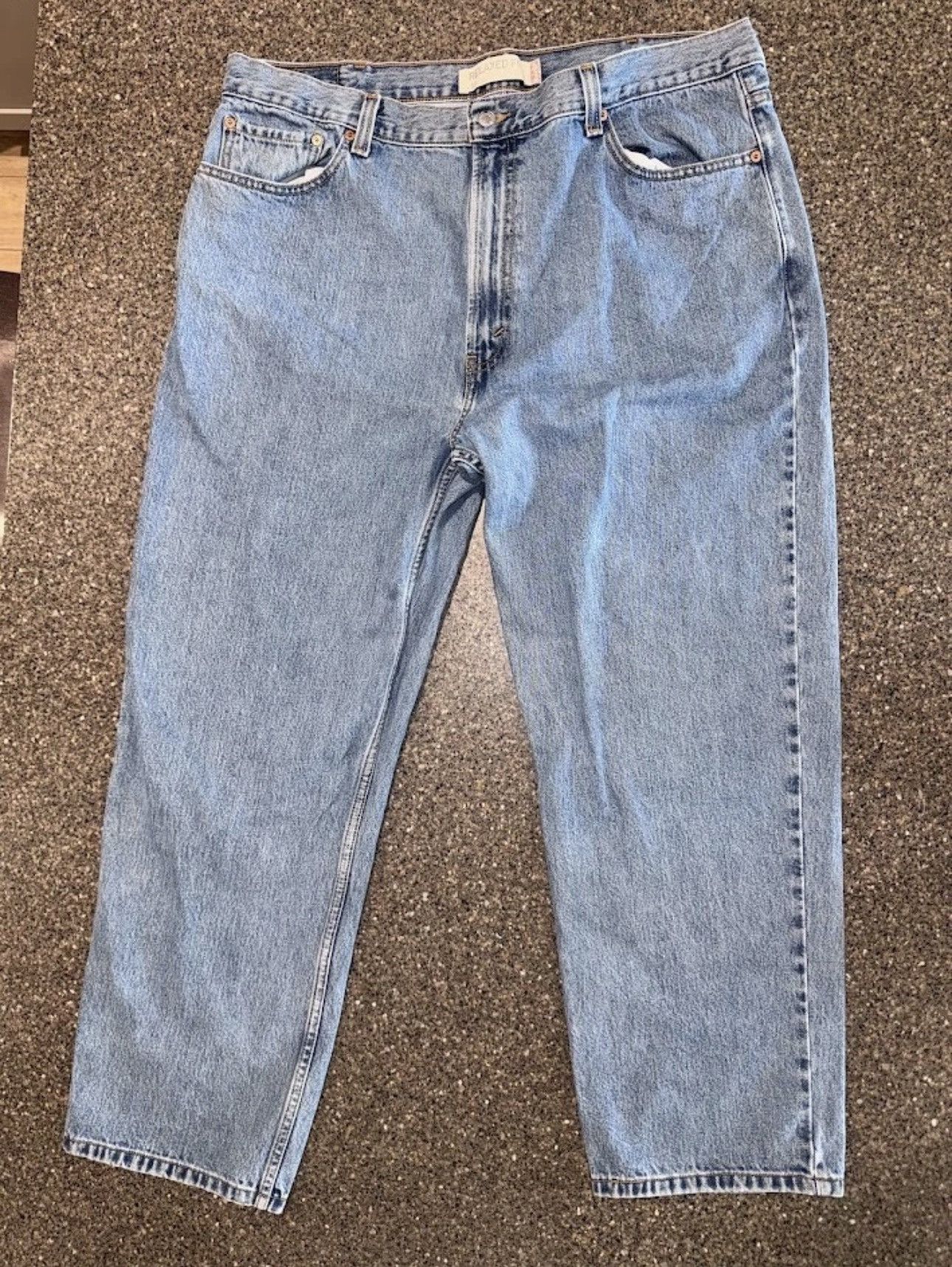 Levi's Vintage Levi’s 550 Relaxed Fit Jeans W42 L30 Light Blue Wash Size US 42 / EU 58 - 1 Thumbnail
