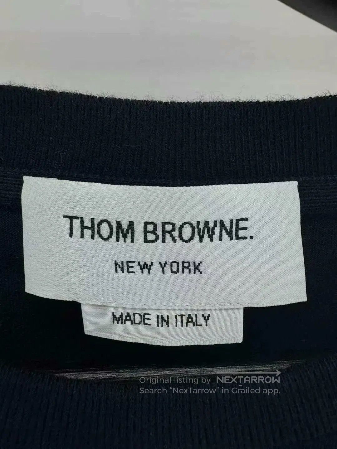 Thom Browne thom browne long sleeve striped t. Size US M / EU 48-50 / 2 - 6 Thumbnail