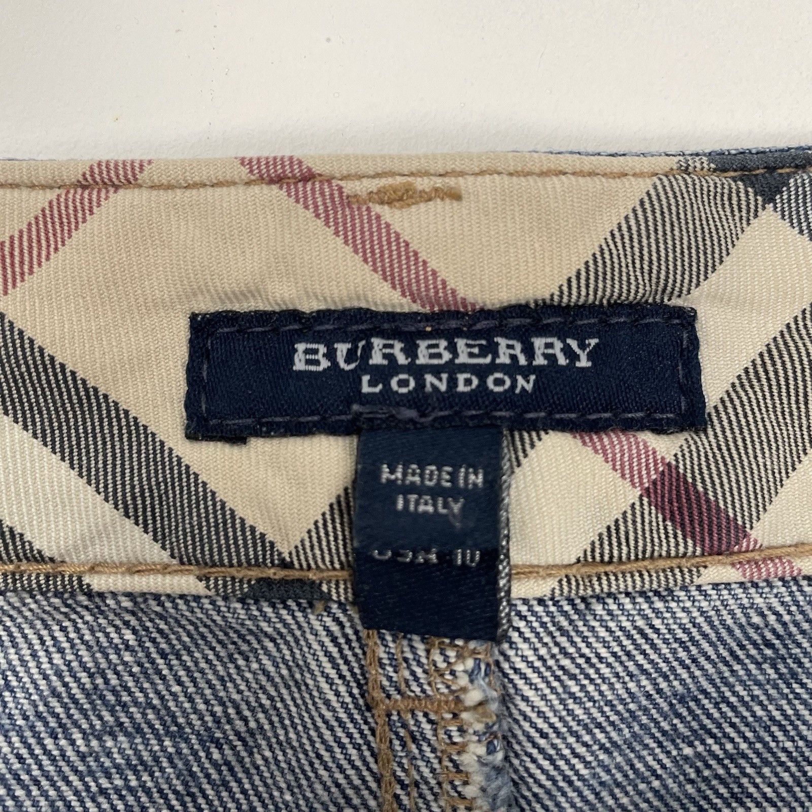 Burberry Burberry Skirt Belt A-Line Y2K Pleated Skirt Size UK12 Size 30" / US 8 / IT 44 - 5 Thumbnail