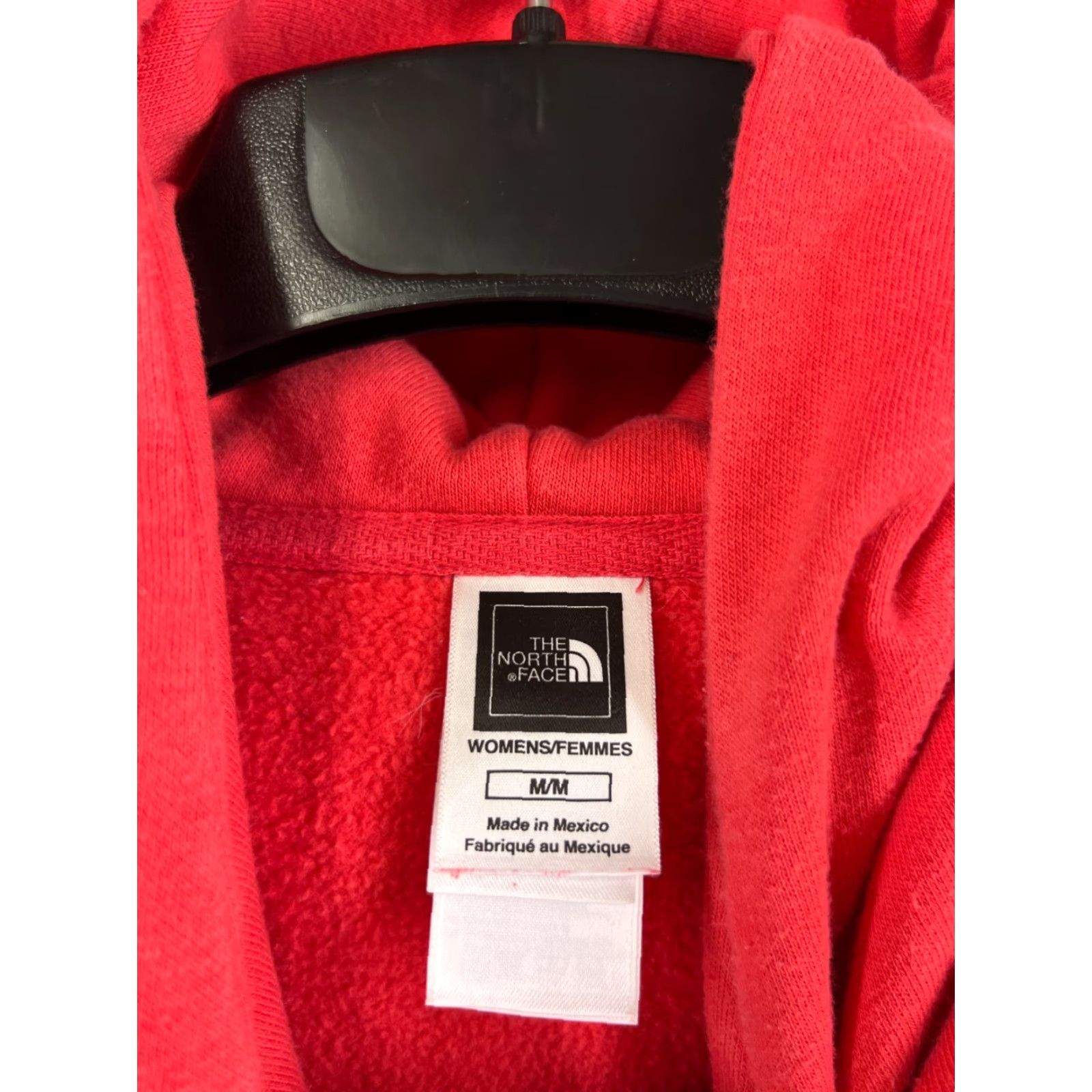 The North Face The North Face Womens Hoodie Pullover Shirt M Pink Cotton Blend Pocket Logo Casual Performance/Activity: Athleisure, Hiking, Walking Mens/Womens Size M / US 6-8 / IT 42-44 - 3 Thumbnail