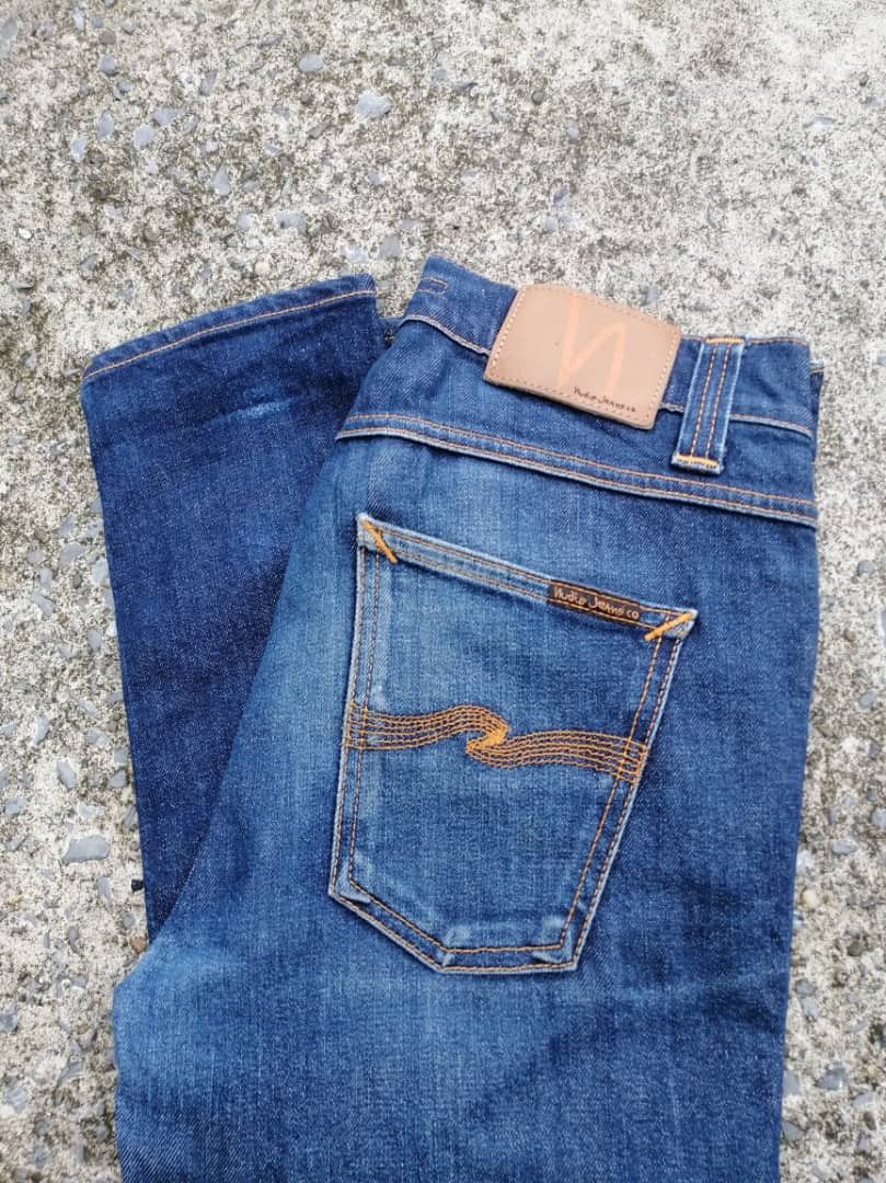 Nudie Jeans Nudie Jeans Lean Dean Dry 16 Dips Denim Jeans Size US 28 / EU 44 - 4 Thumbnail