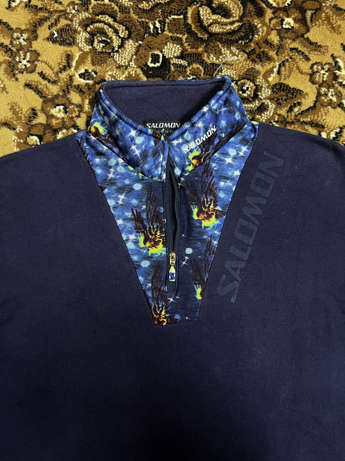 Salomon vintage salomon half zipper longsleeve shirt Size US M / EU 48-50 / 2 - 4 Thumbnail