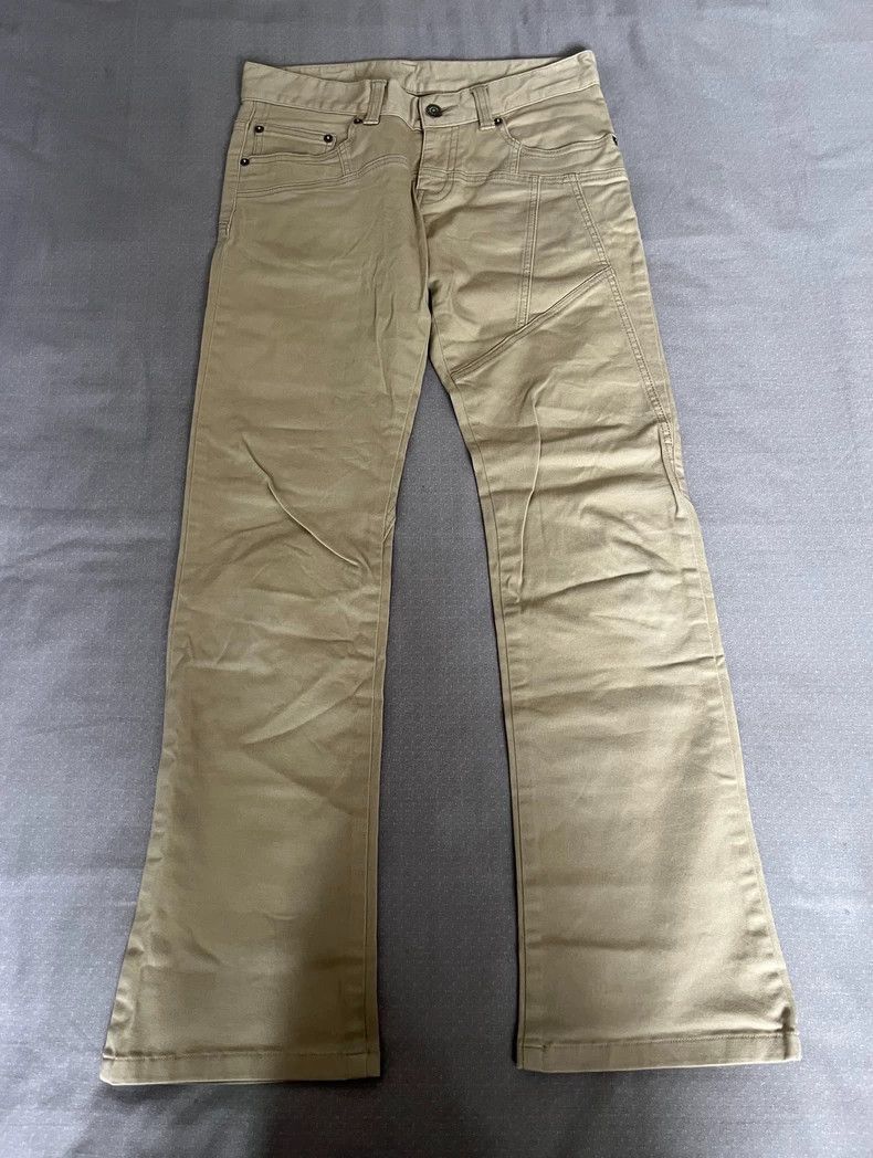 Yohji Yamamoto Tornado Mart Vintage Khaki Pants for Women-2506 Size 28" / US 6 / IT 42 - 3 Thumbnail