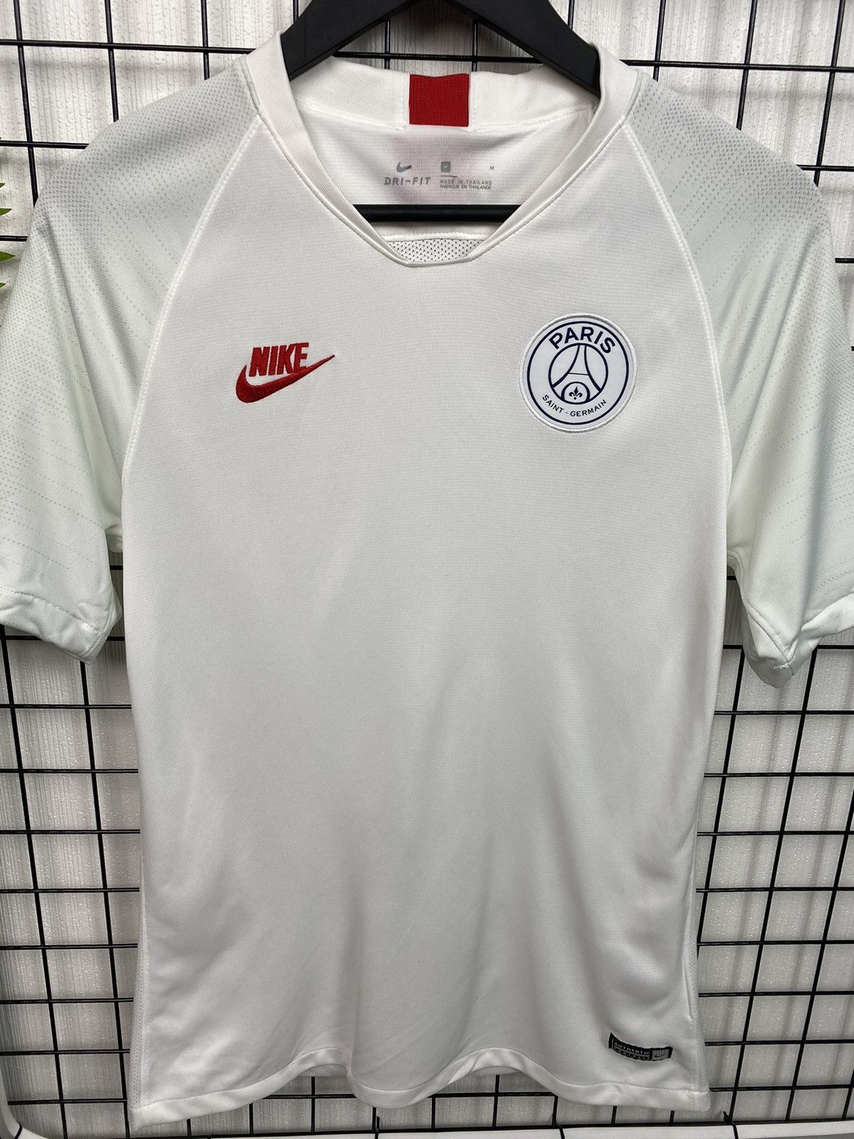 Nike Nike PSG Training Football Jersey White Men’s Shirt Kit Size US M / EU 48-50 / 2 - 4 Thumbnail