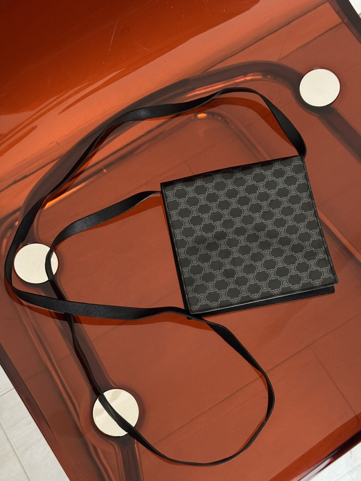 Celine × Vintage Vintage Celine macadam cross body bag Size ONE SIZE - 1 Thumbnail