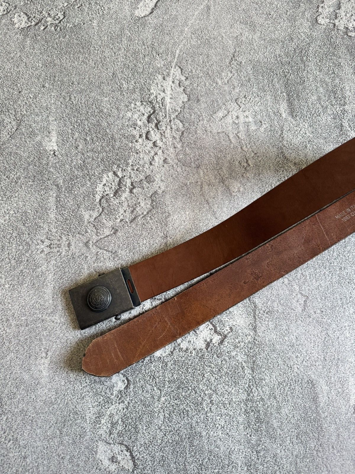 Designer × Love Moschino × Moschino Cheap and chic Moschino brown leather belt vintage Size ONE SIZE - 3 Thumbnail