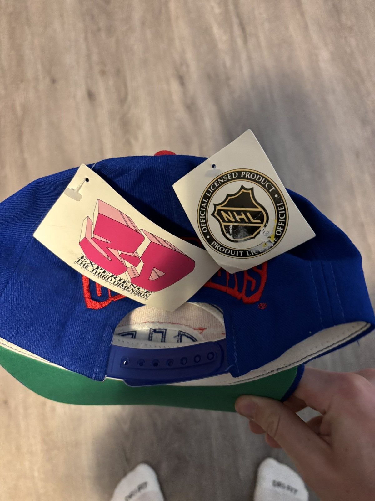 NHL Vintage Montreal Canadiens 90s hat BNWT Size ONE SIZE - 5 Thumbnail