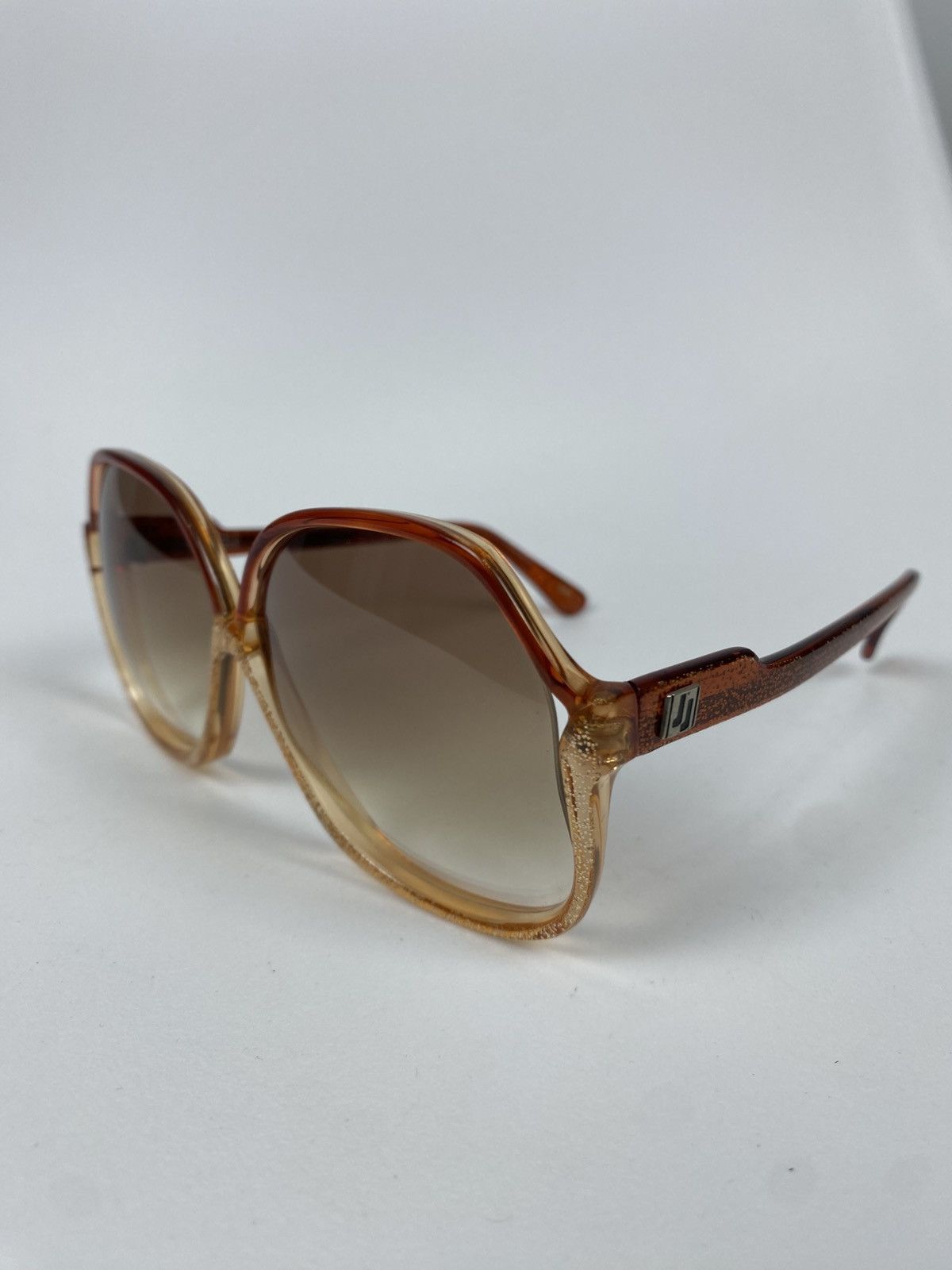 Charles Jourdan J Jourdan Paris Glitter Sunglasses Retro Playboy Vintage Size ONE SIZE - 1 Thumbnail
