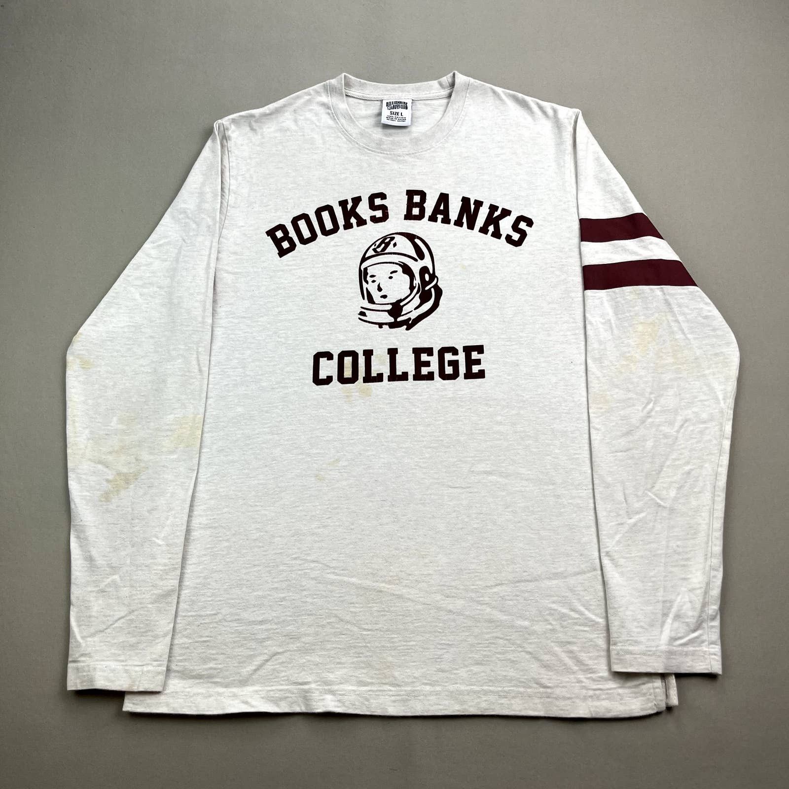 Billionaire Boys Club Billionaire Boys Club T-Shirt White BBC Book Bank College Size US L / EU 52-54 / 3 - 1 Thumbnail