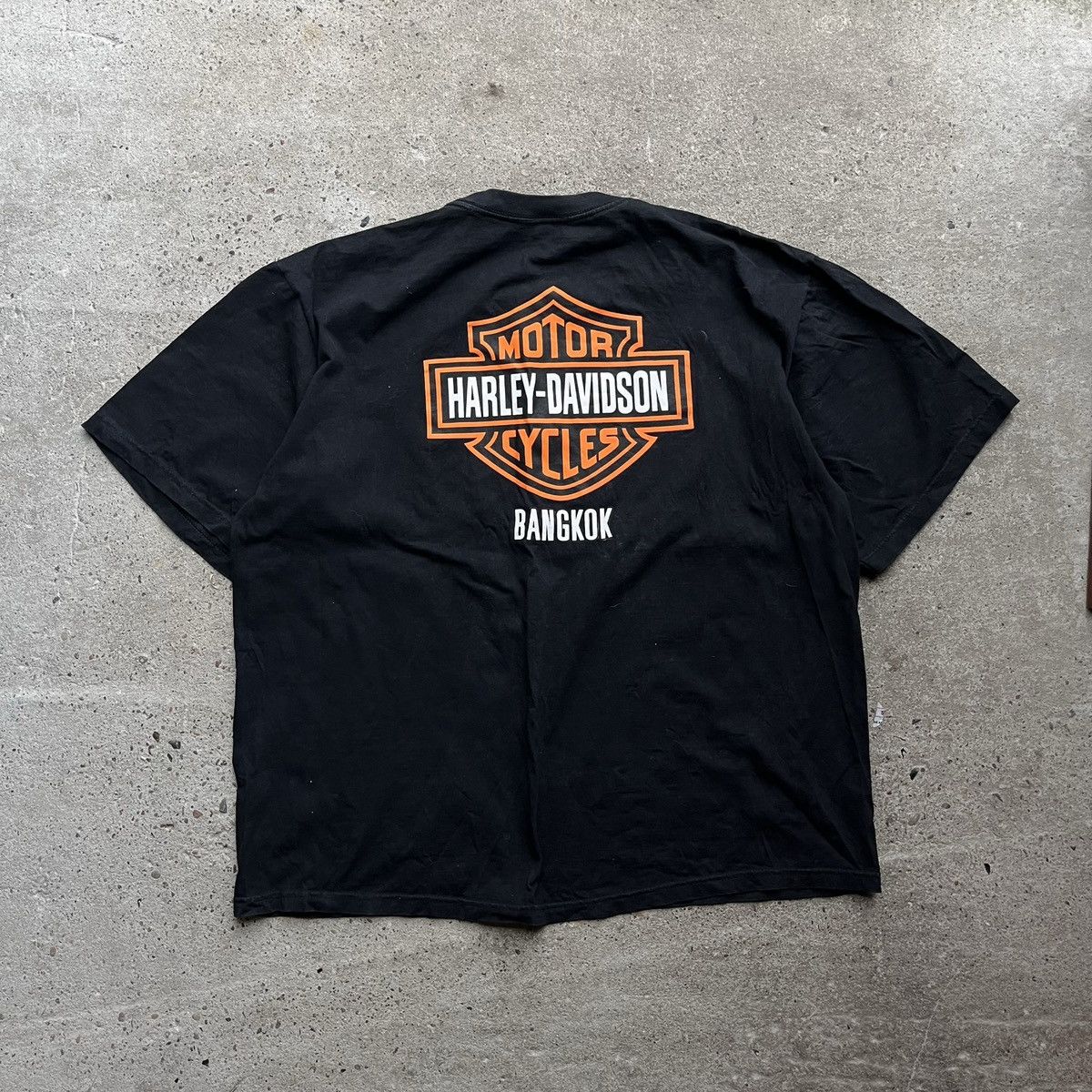 Vintage Harley davidson bangkok thailand harley tee shirt