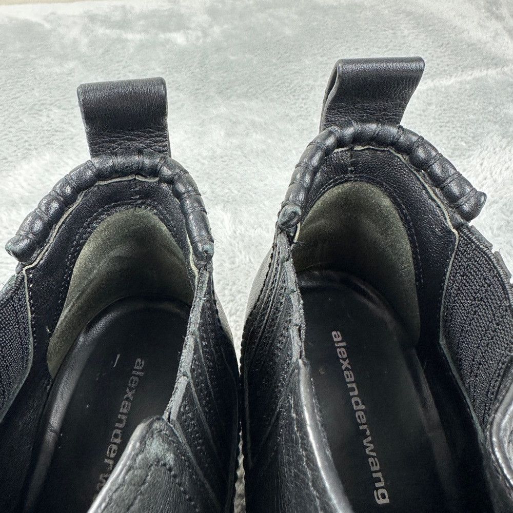 Alexander Wang Alexander Wang Black Leather Booties Women’s Size 36.5 EU Size US 6.5 / IT 36.5 - 9 Thumbnail