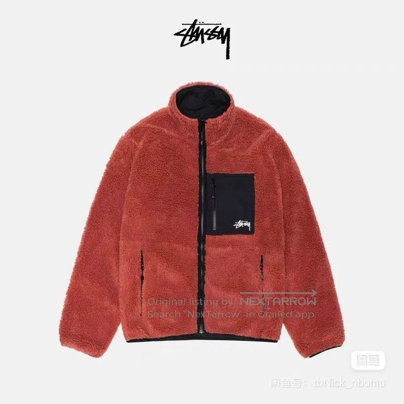 Stussy Stussy FW24 Sherpa Reversible Jacket. Size US M / EU 48-50 / 2 - 5 Thumbnail