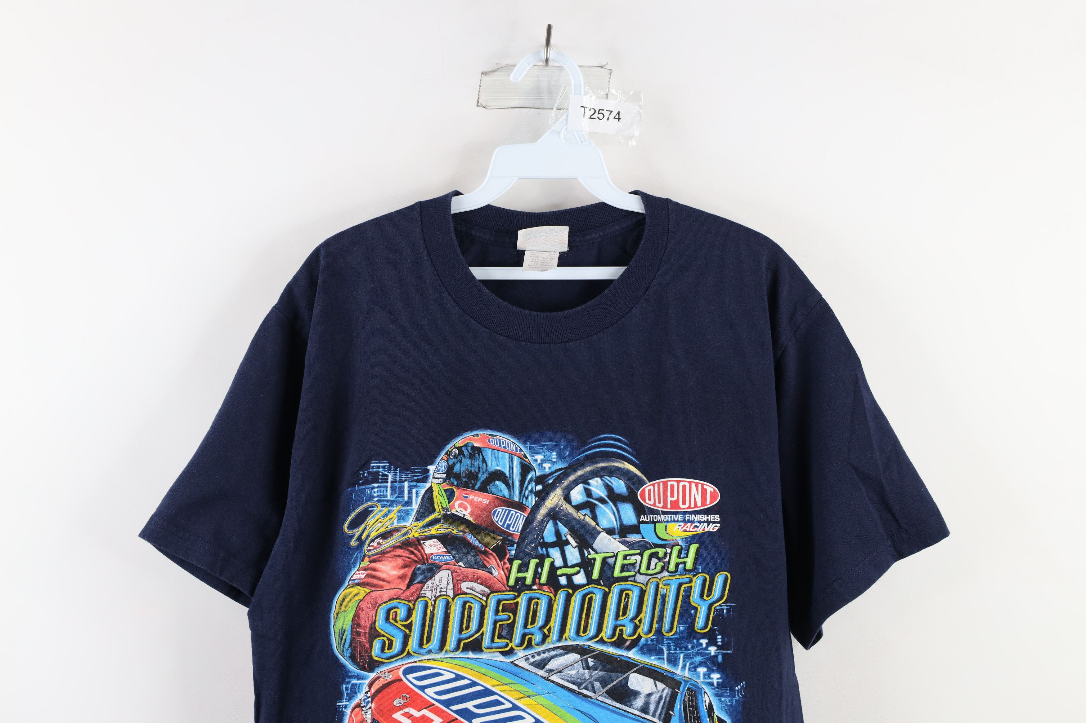 Vintage Vintage Y2K 2000 NASCAR AOP Jeff Gordon Racing T-Shirt Size US M / EU 48-50 / 2 - 2 Thumbnail
