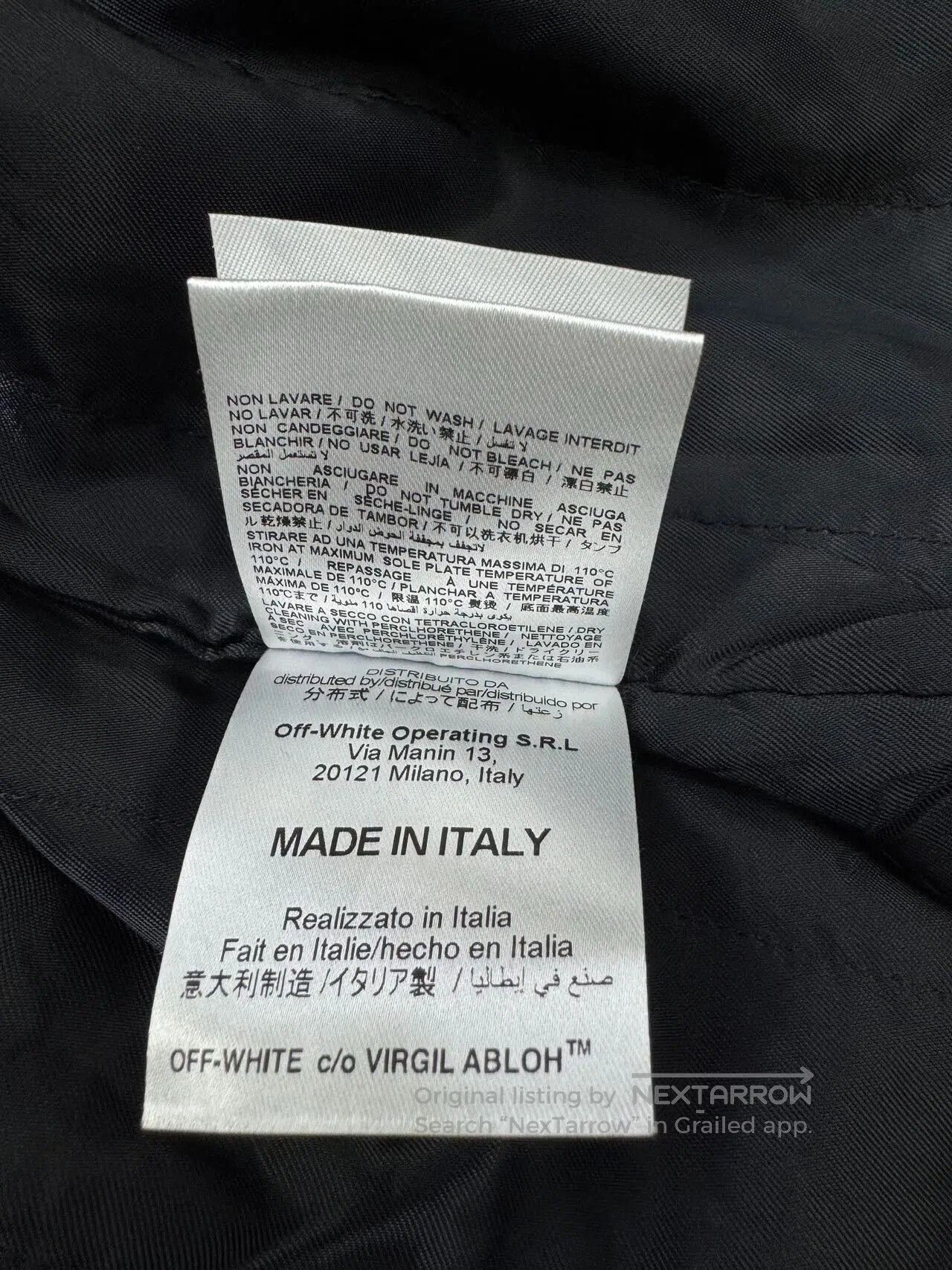 Off-White Off-White Men's Jacket EM6. Size US S / EU 44-46 / 1 - 7 Thumbnail