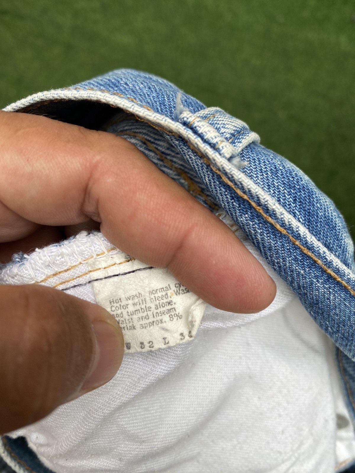 Levi's Vintage Clothing W31x31 Vintage levi's 501 redline dirt faded made in USA Size US 31 - 9 Thumbnail