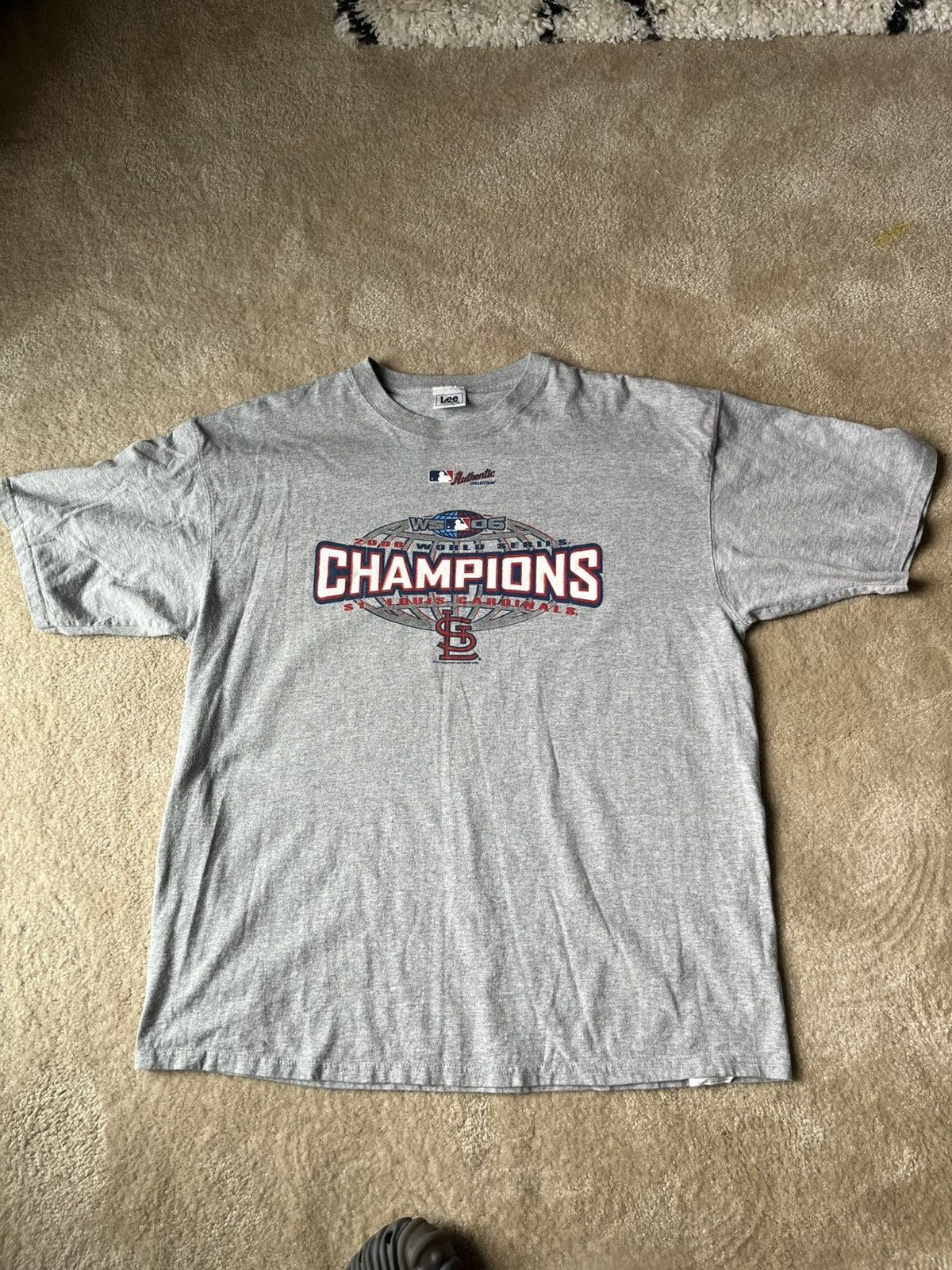 Lee × Vintage 2006 St Louis Cardinals World Series champions shirt Size US XXL / EU 58 / 5 - 1 Thumbnail