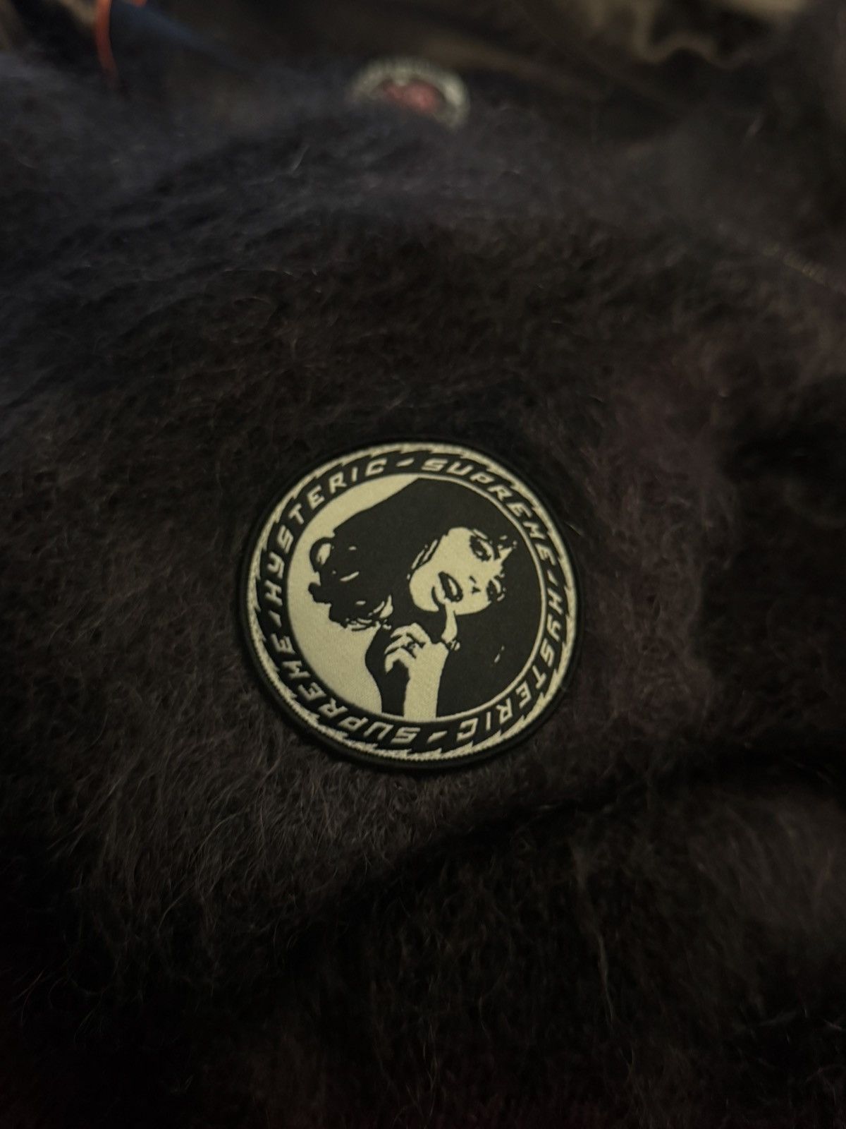Hysteric Glamour × Supreme FW24 Supreme Hysteric Glamour Mohair Zip Up Size US L / EU 52-54 / 3 - 5 Thumbnail