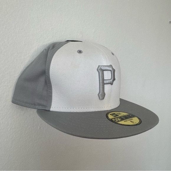 New Era PITTSBURG PIRATES MLB NEW ERA FITTED SZ 8 FLAT BILL CAP Size ONE SIZE - 5 Thumbnail