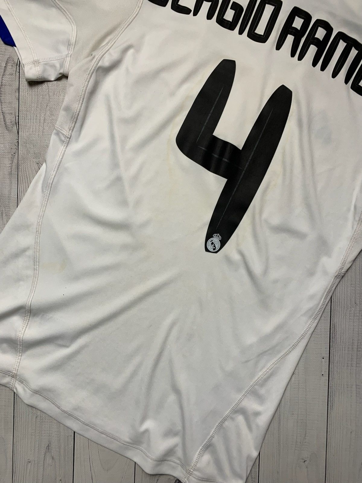 Vintage Vintage adidas Real Madrid 4 Sergio Ramos rare size S Size US S / EU 44-46 / 1 - 9 Thumbnail