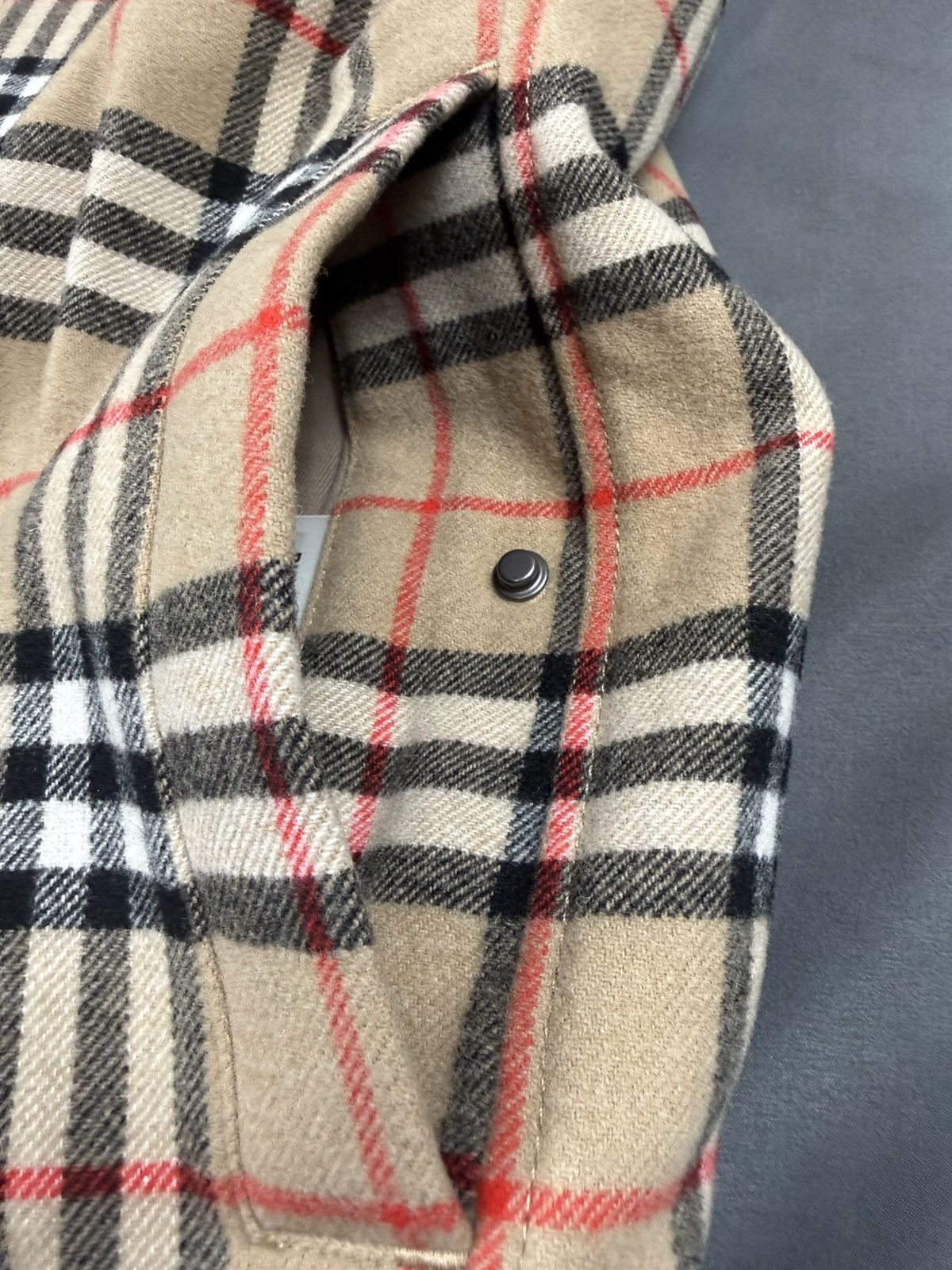 Burberry Burberry Archive Virgin Wool Check Overshirt Jacket Large Size US L / EU 52-54 / 3 - 8 Thumbnail