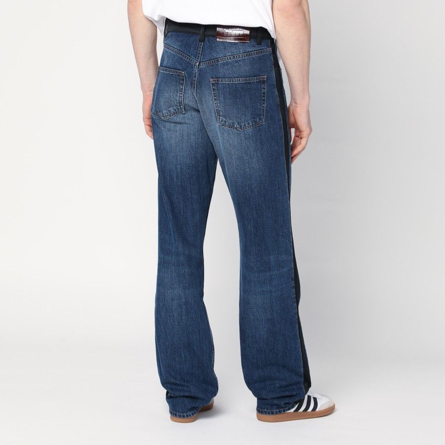 Wales Bonner o1d2blof1025 Denim Jeans in Blue Size US 32 / EU 48 - 4 Thumbnail