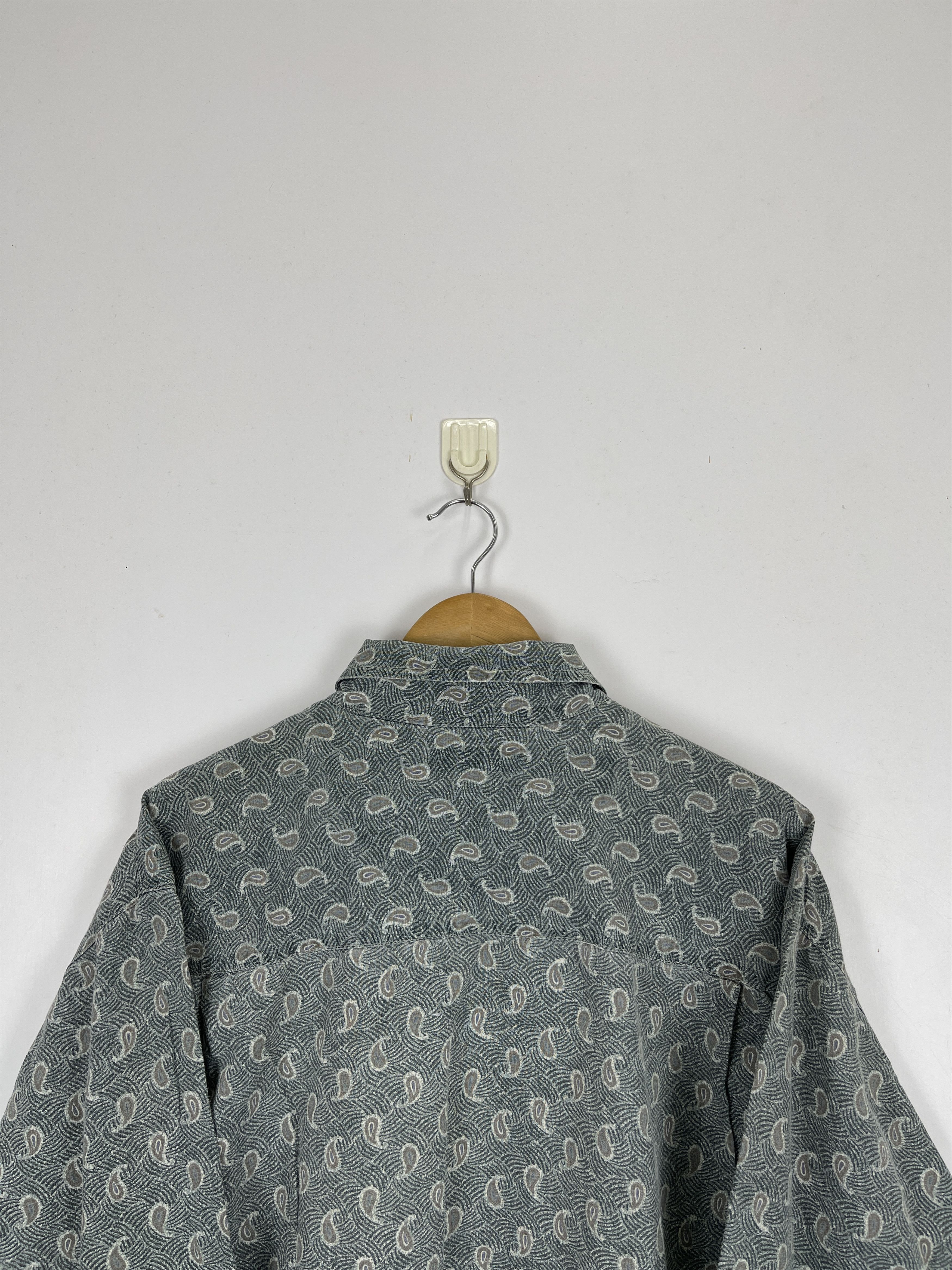 Bugle Boy × Vintage Vintage Bugle Boy Company Paisley Design Shirt TA0414 Size US XL / EU 56 / 4 - 4 Thumbnail