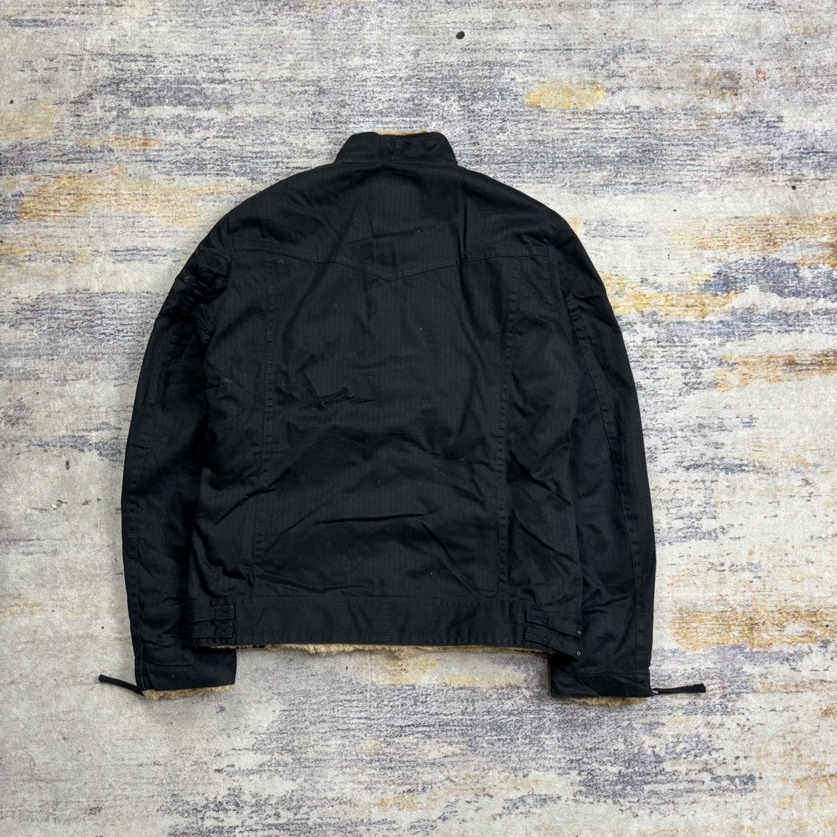 Le Grande Bleu (L.G.B.) Nicole club for men full trim fur interior bikers jacket Size US M / EU 48-50 / 2 - 3 Thumbnail